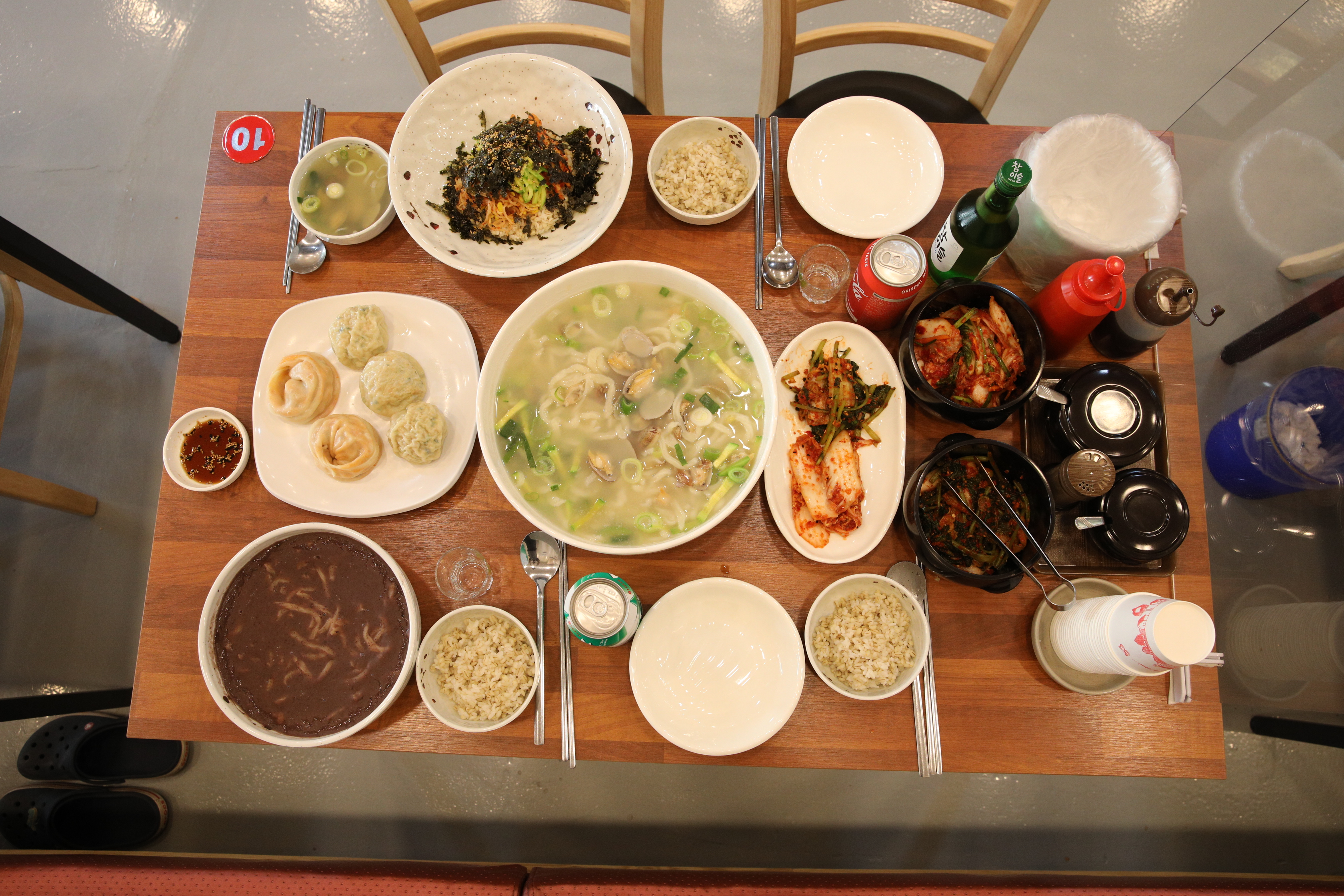 유가네 바지락 생 칼국수