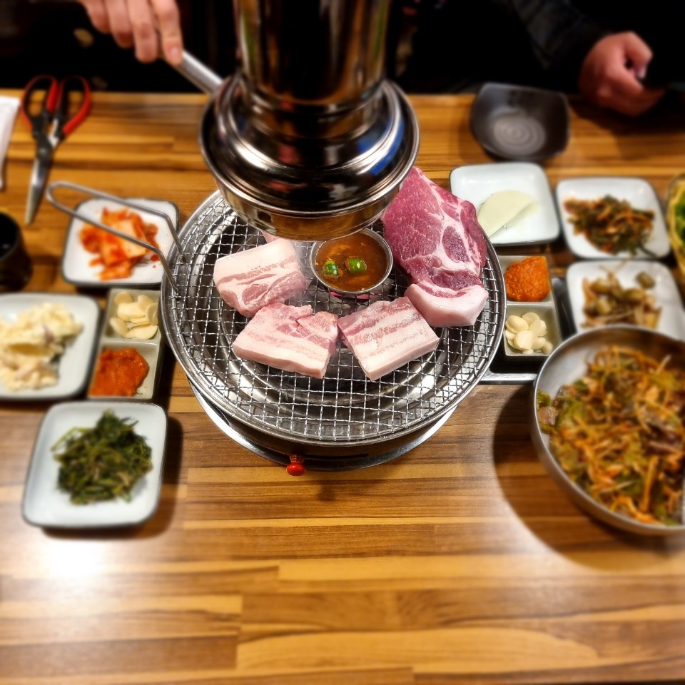 천지연숯화로구이