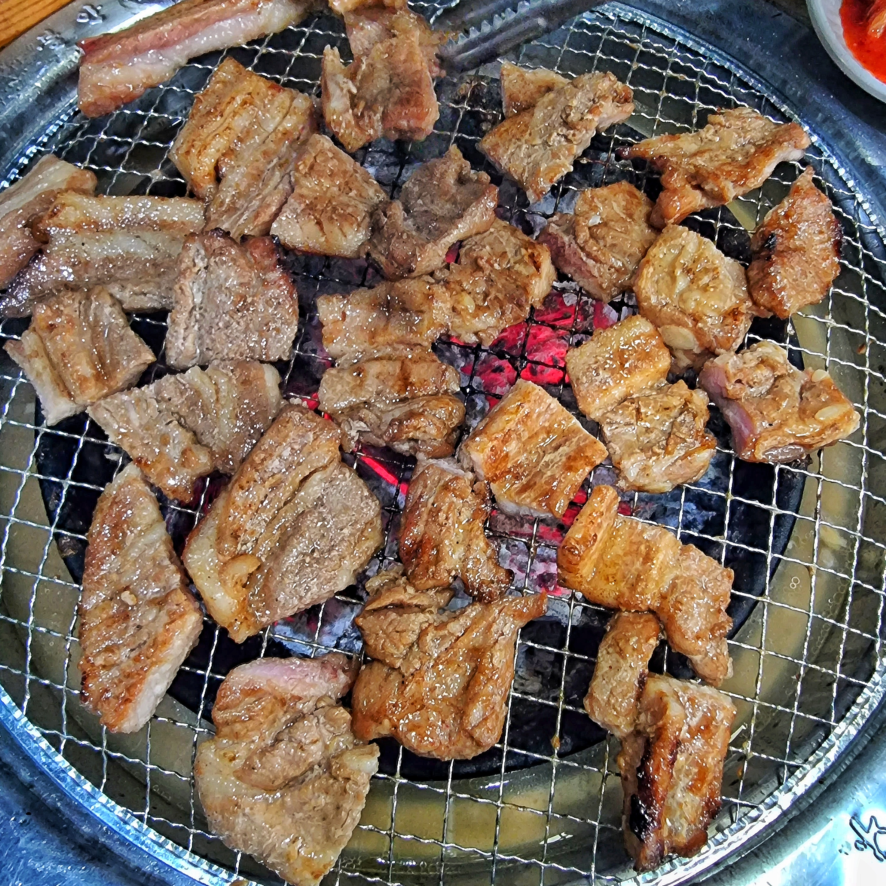 금돼지숯불구이