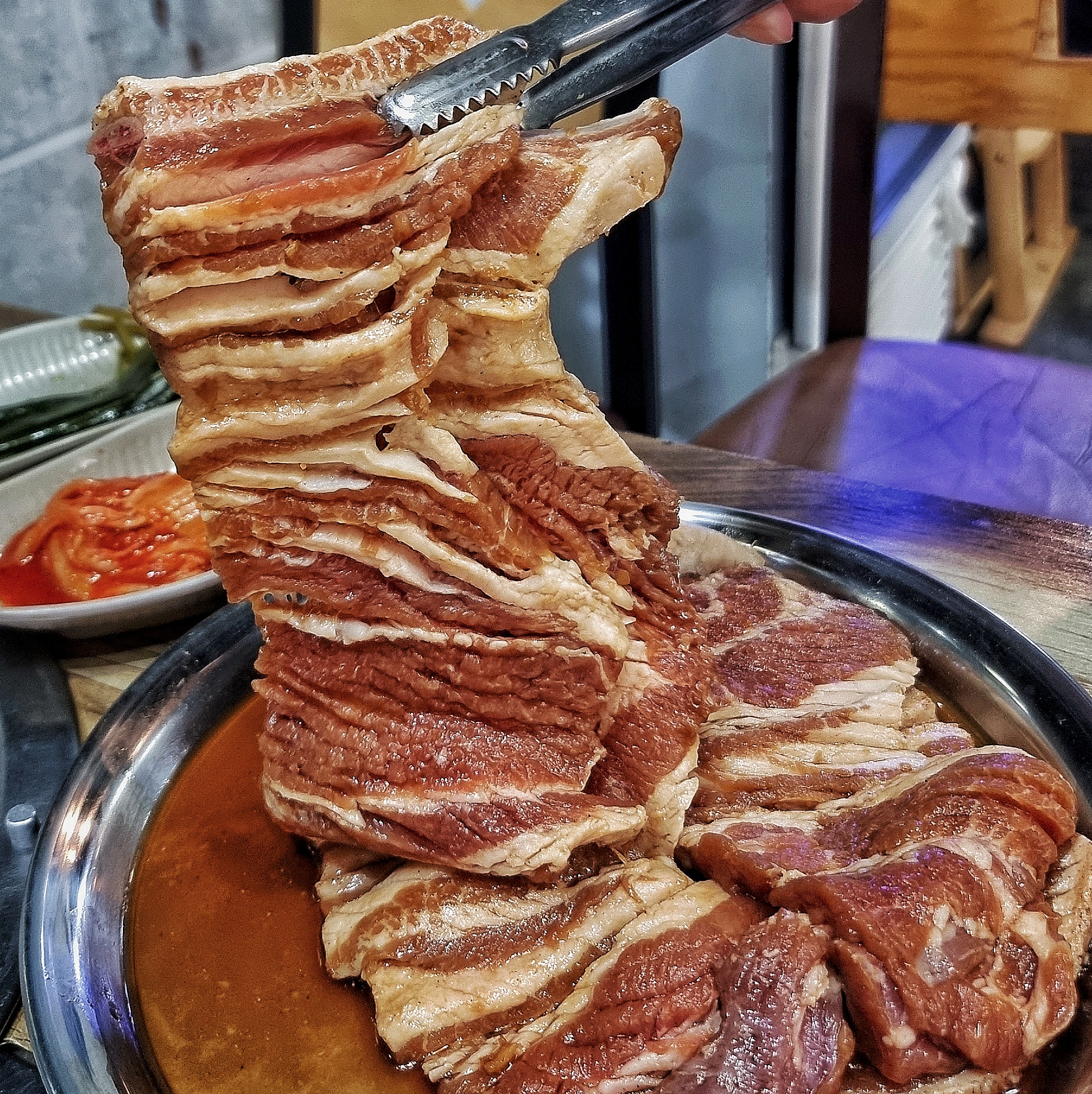 금돼지숯불구이