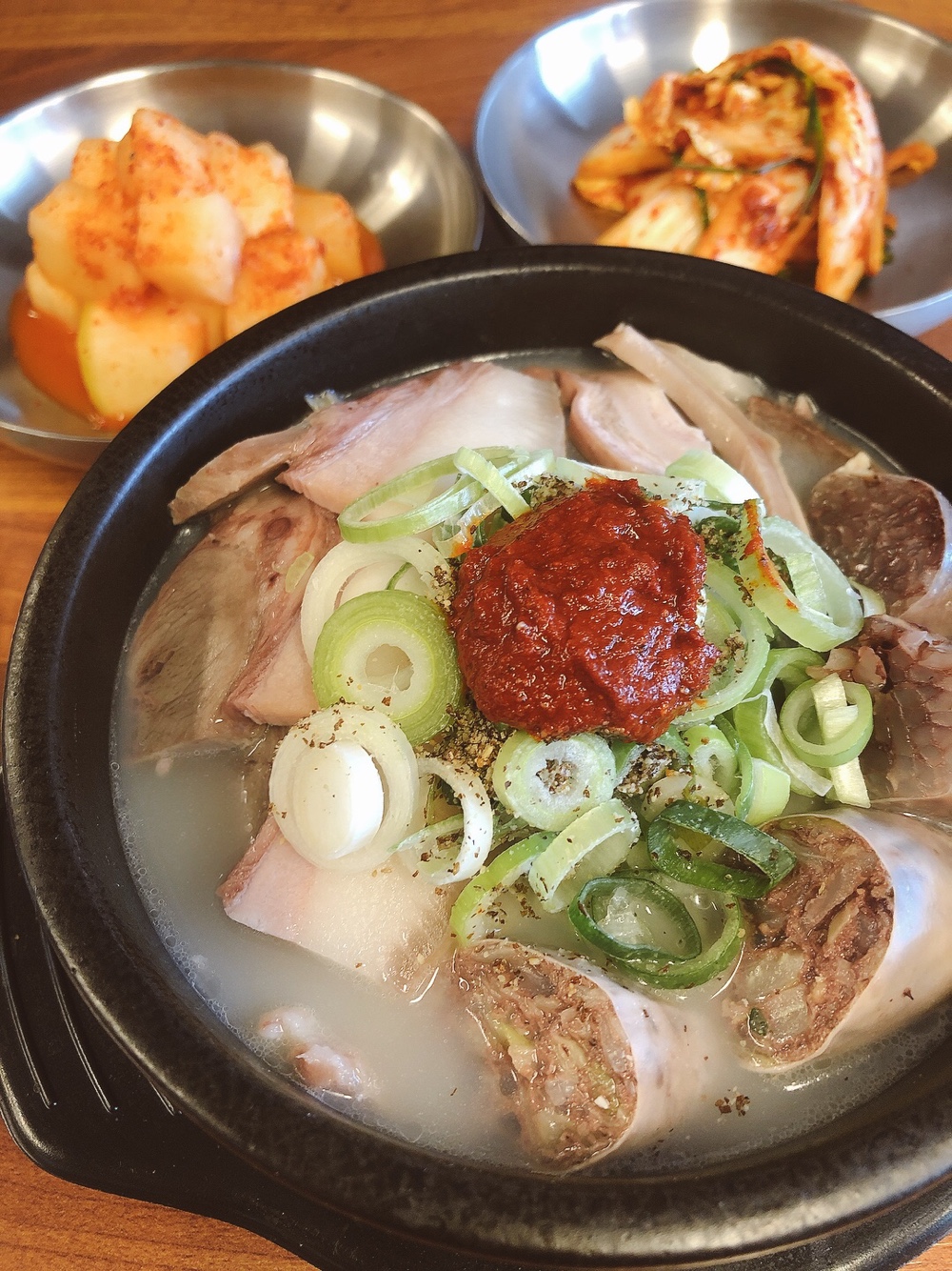 심돈순대국 내부 또는 관련 모습