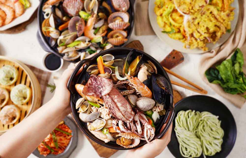 민규태해물칼국수 내부 또는 관련 모습