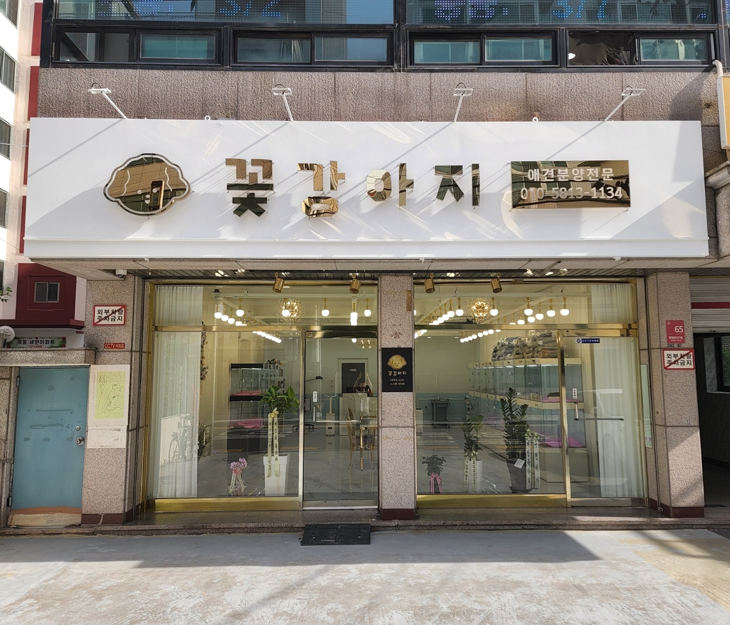 꽃강아지 중랑점