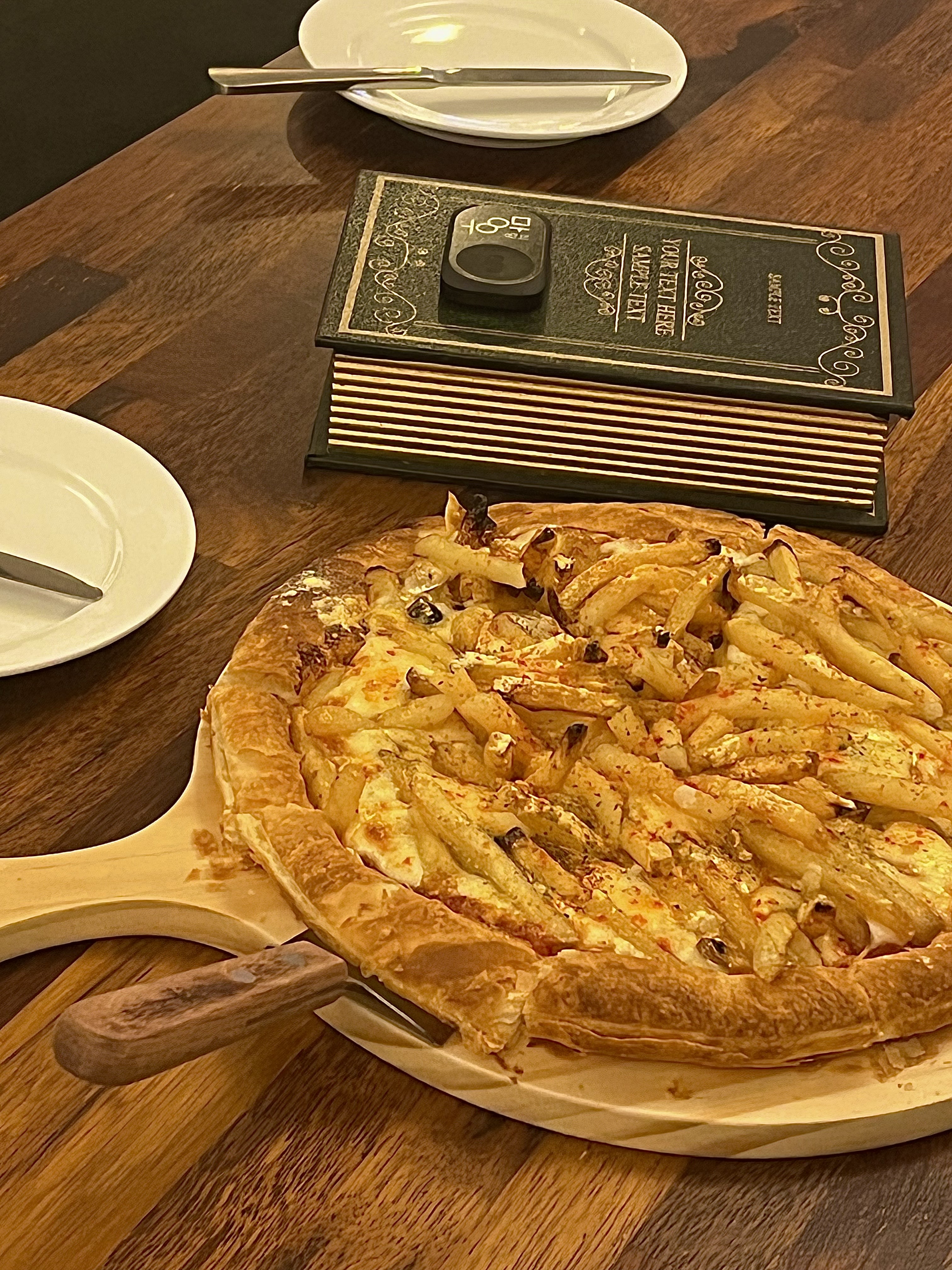 허니 포테이토 피자