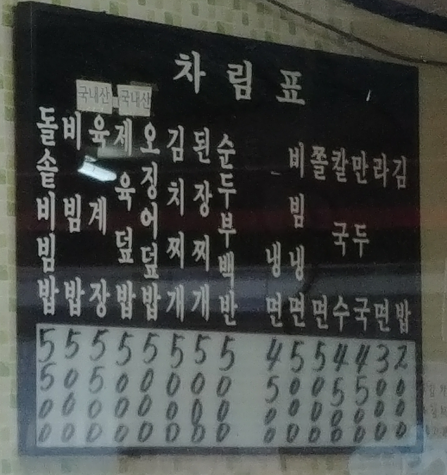 혜성분식