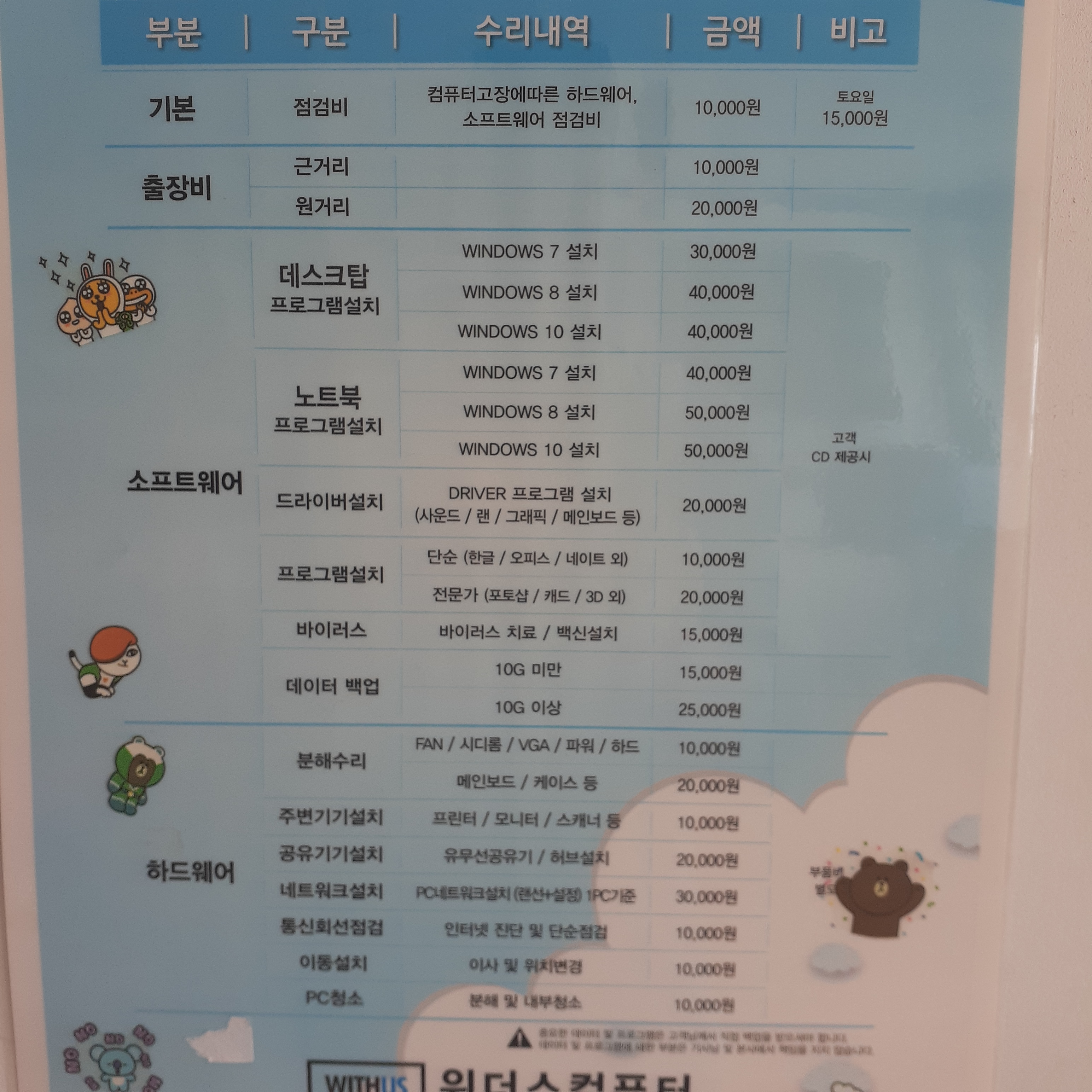 위더스컴퓨터 충북제천점