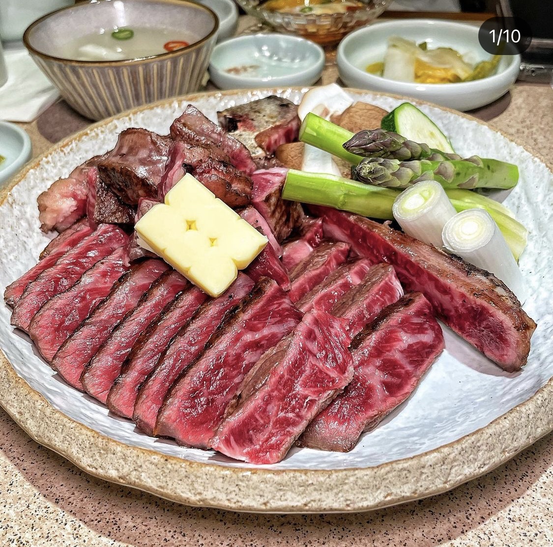 한우 1++ 티본 100g