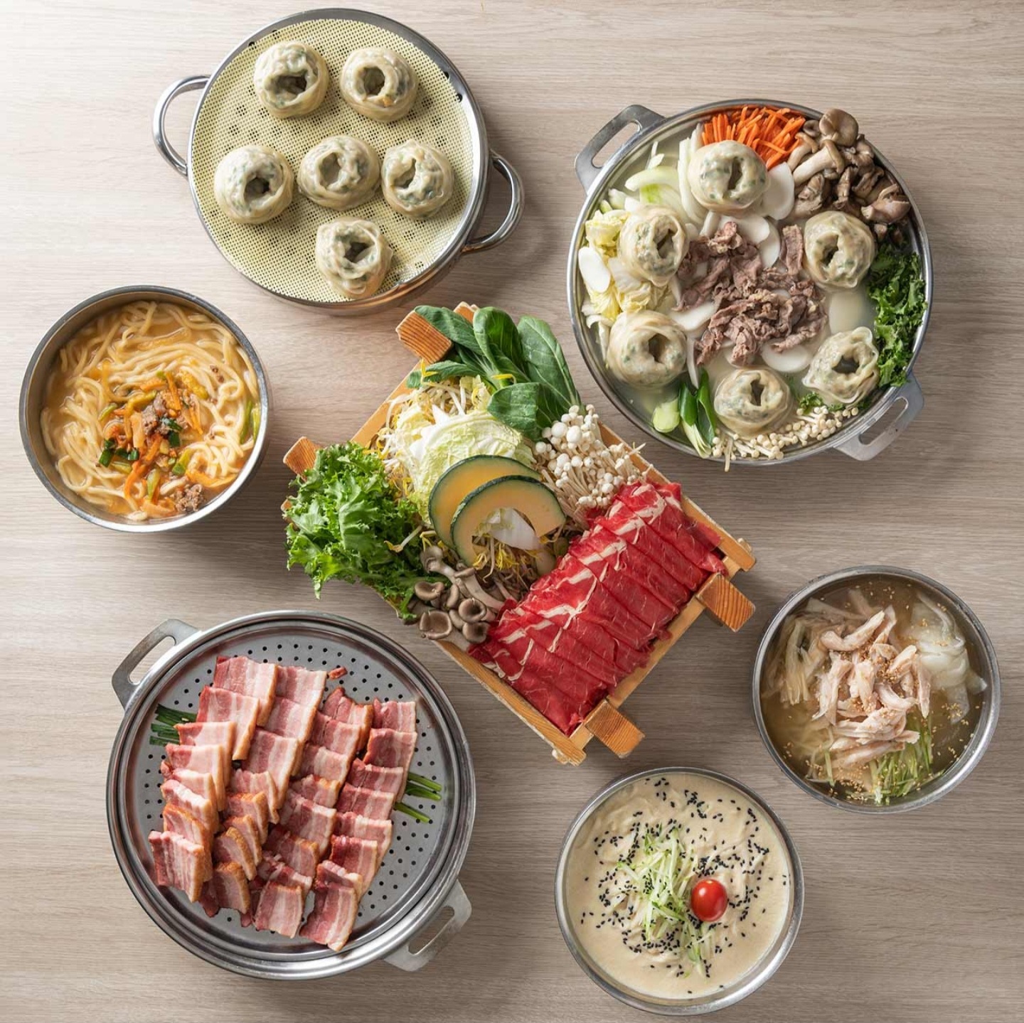 명동칼국수샤브샤브 삼성점