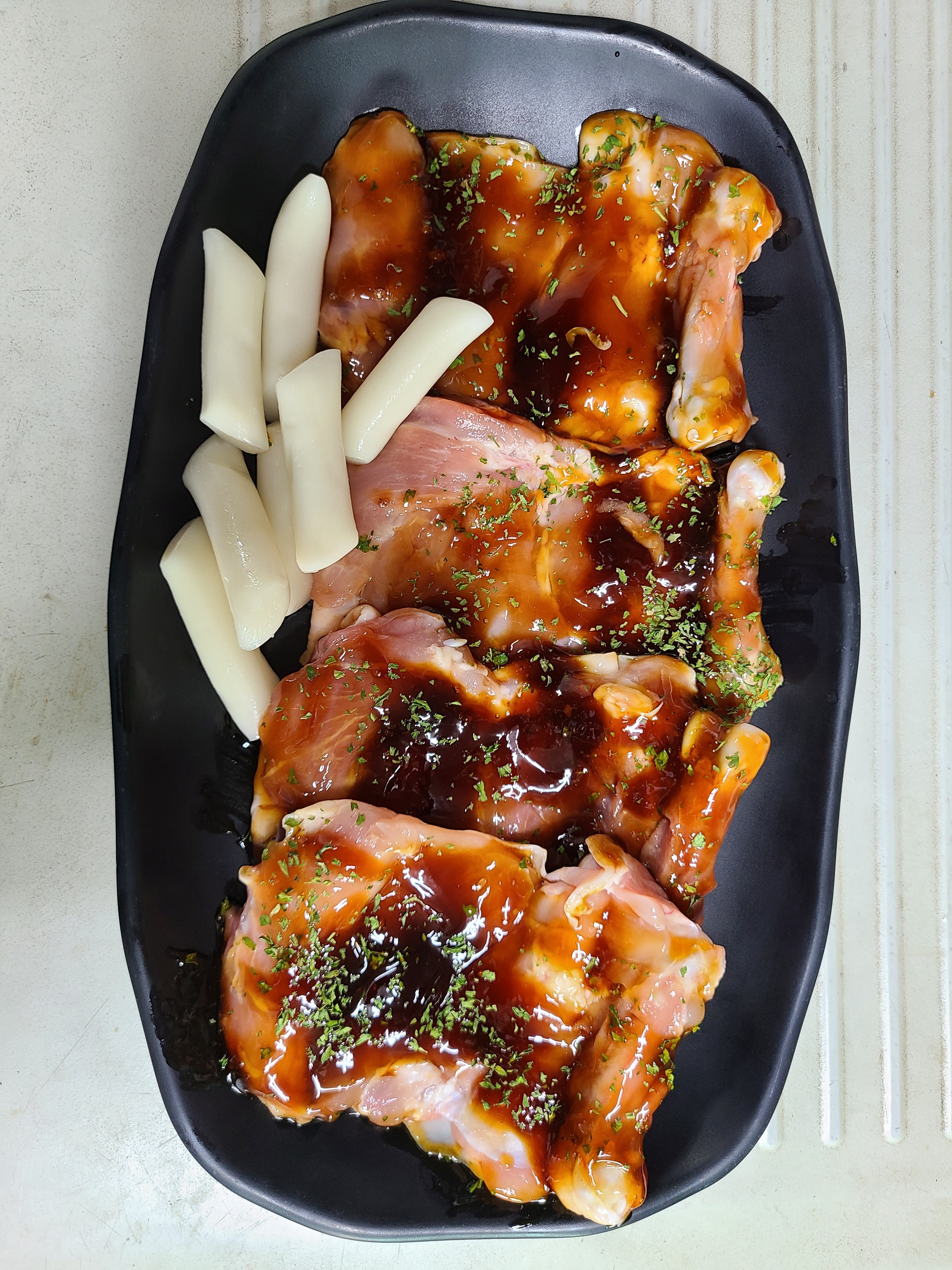 강산숯불닭갈비막국수