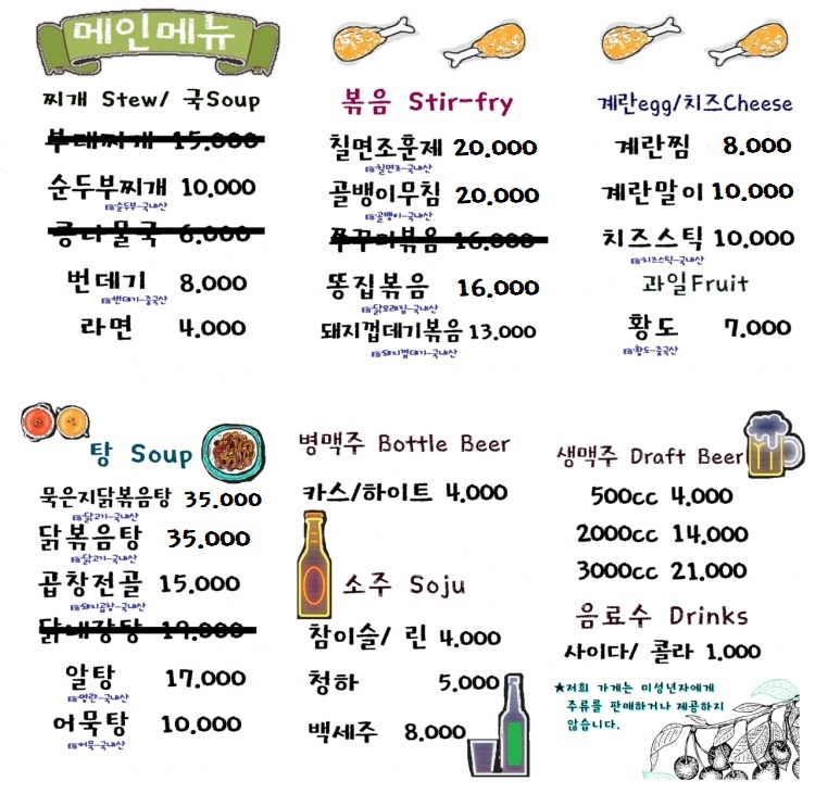 세미통닭