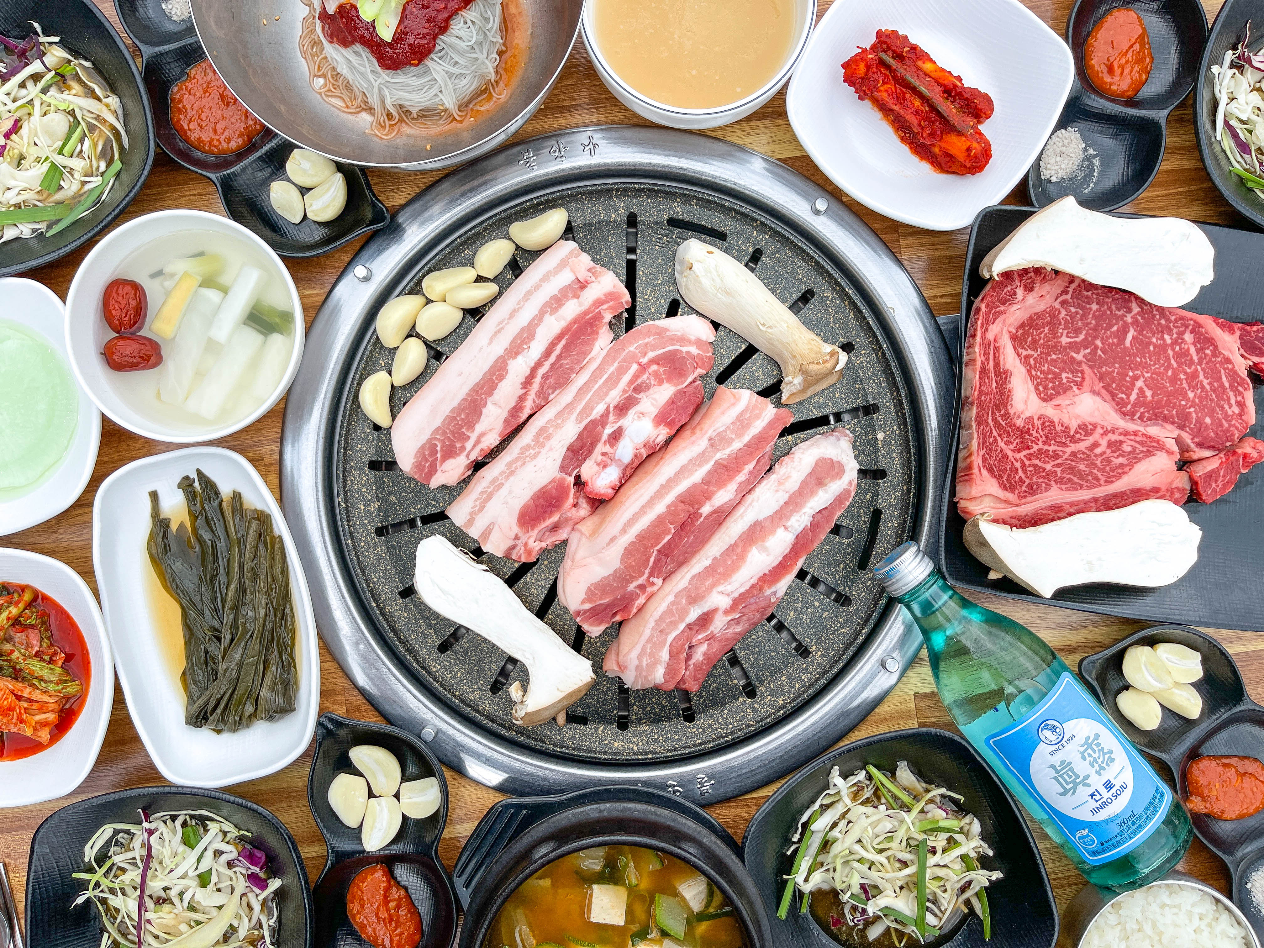 삼부자생고기