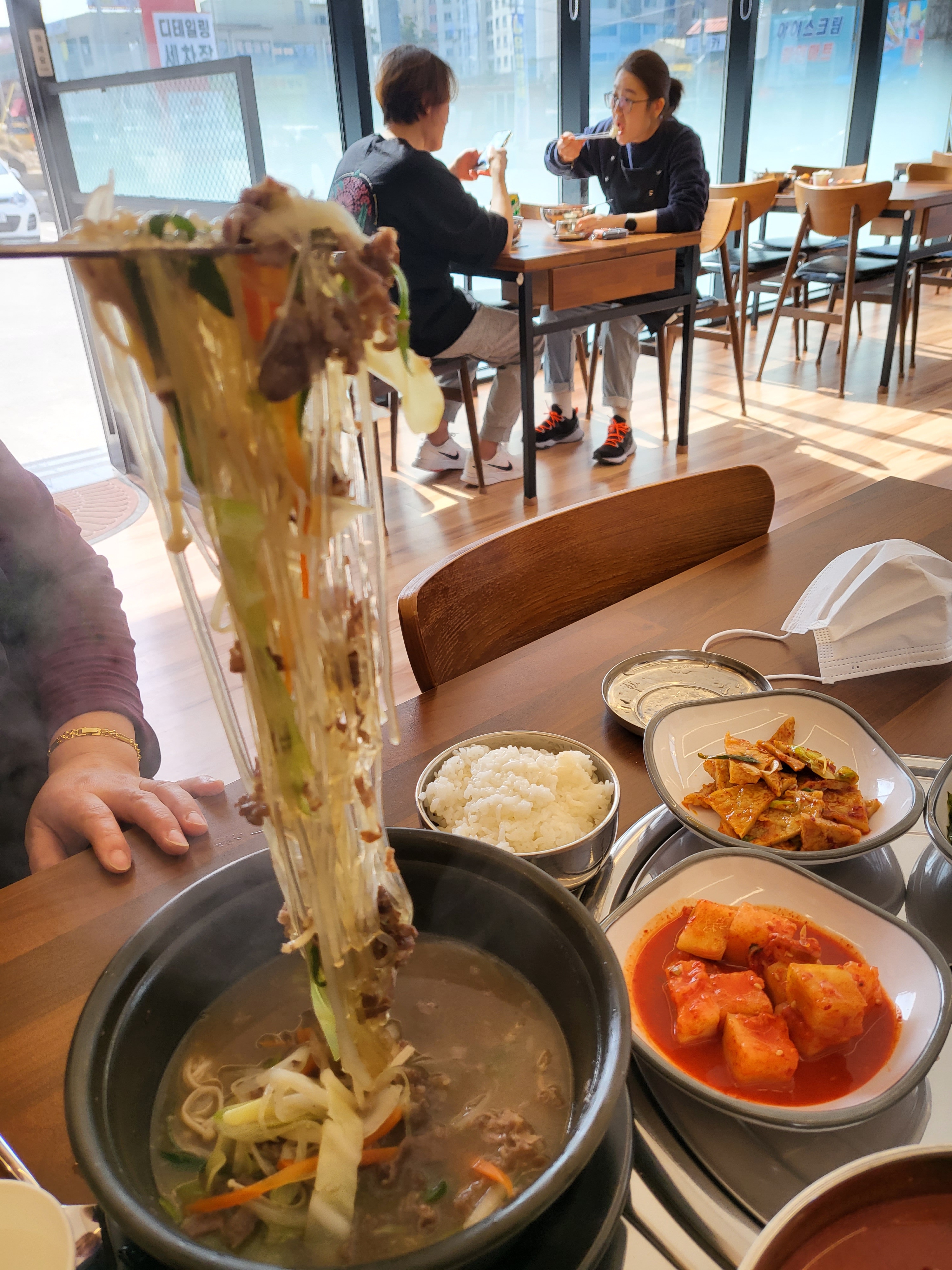 솔향육개장