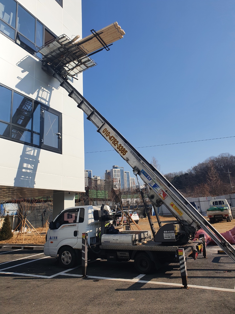 서울 중랑구 사다리차 추천 사다리차비용 사다리차요금표 용달이사비용 고층사다리차 사다리차