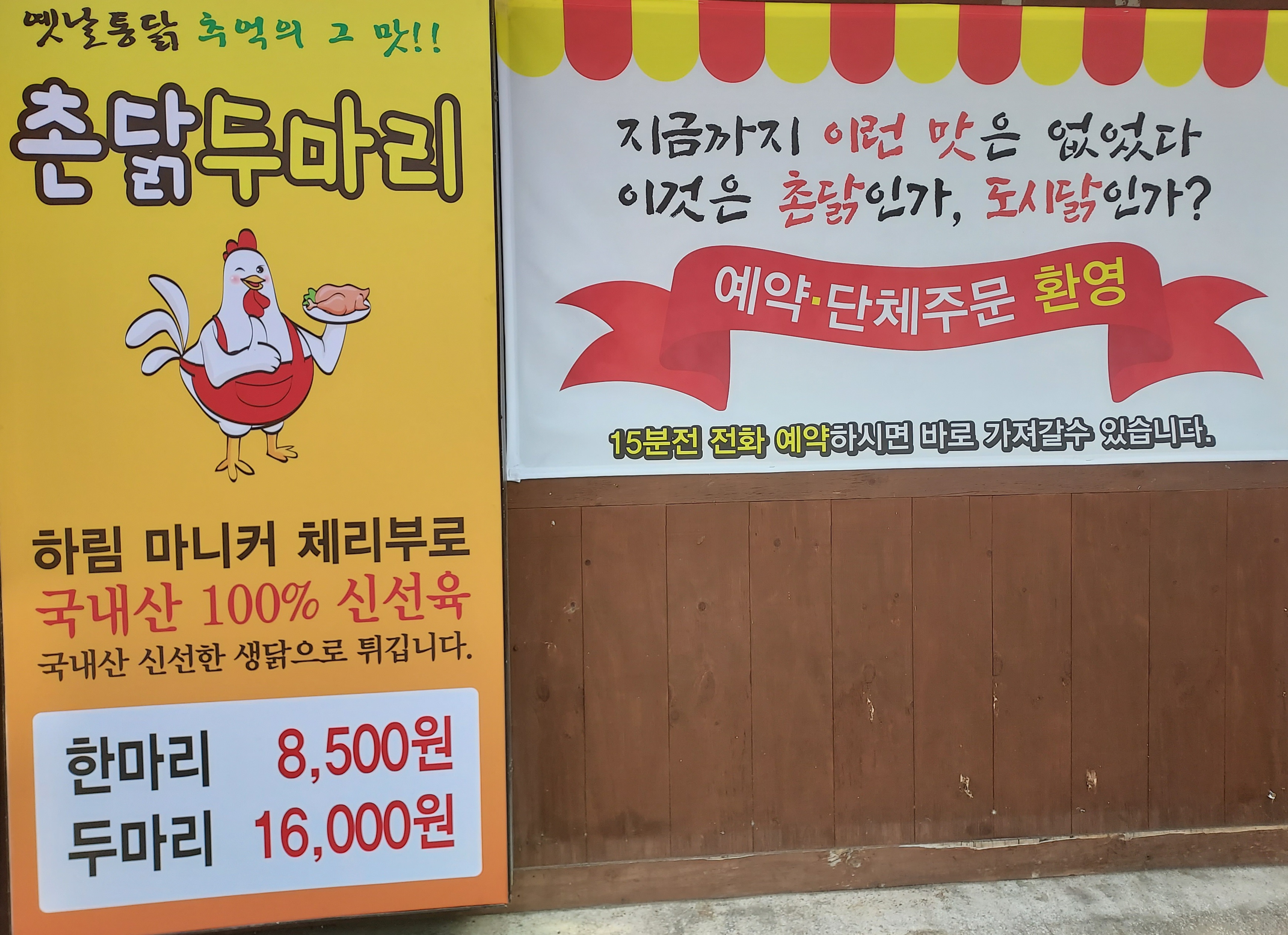 촌닭두마리