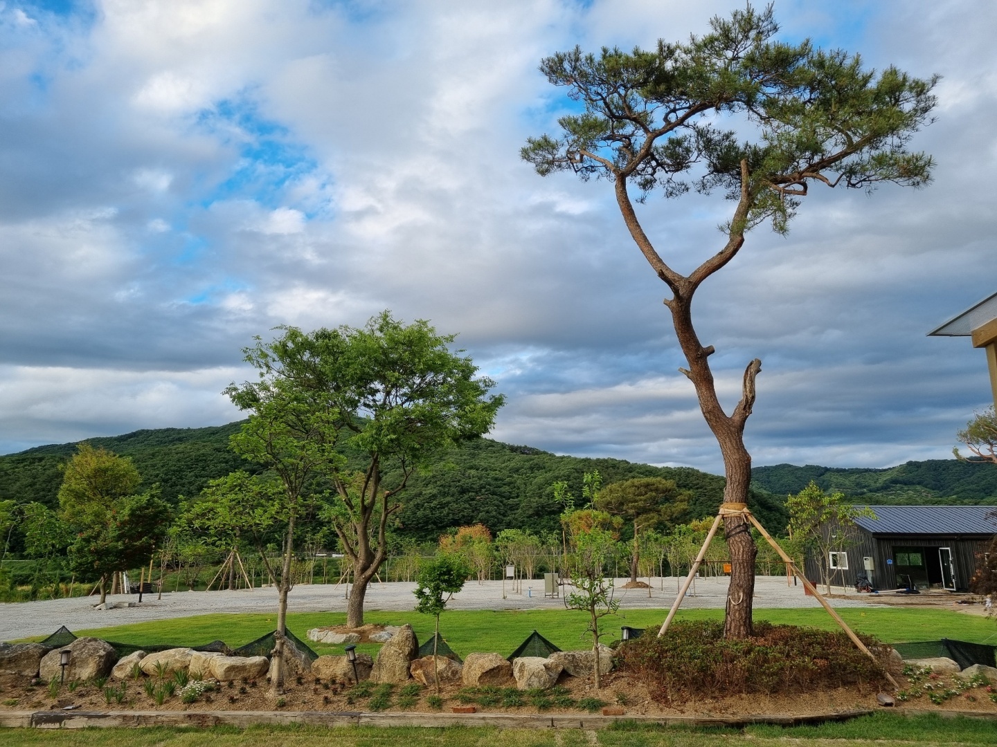 소리의 섬 캠핑