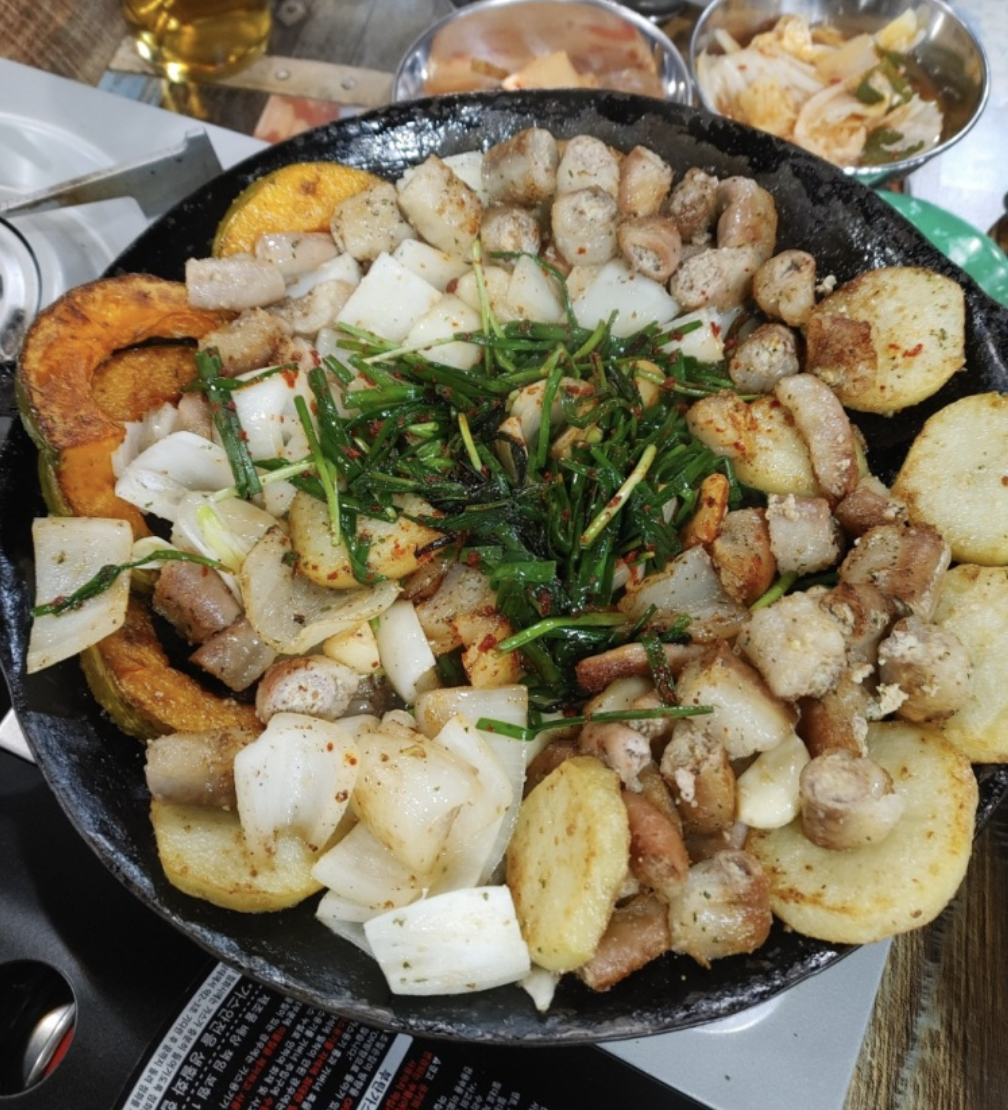 용마산 한우곱창 길동점