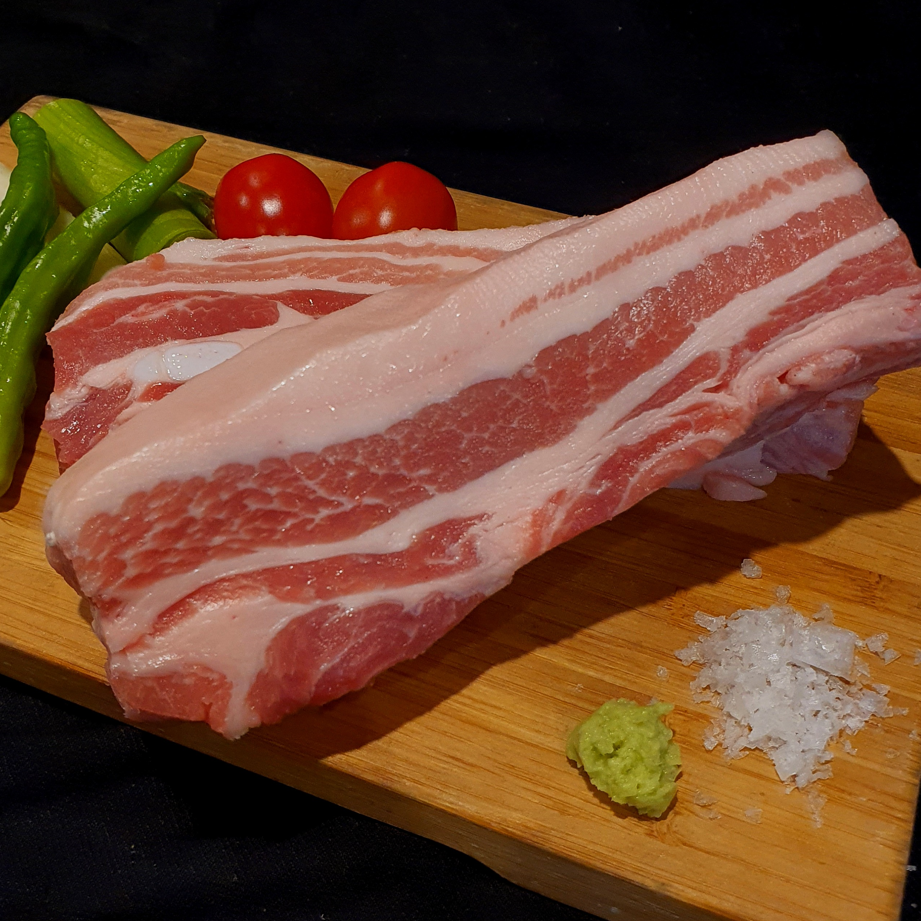 통 삼겹살