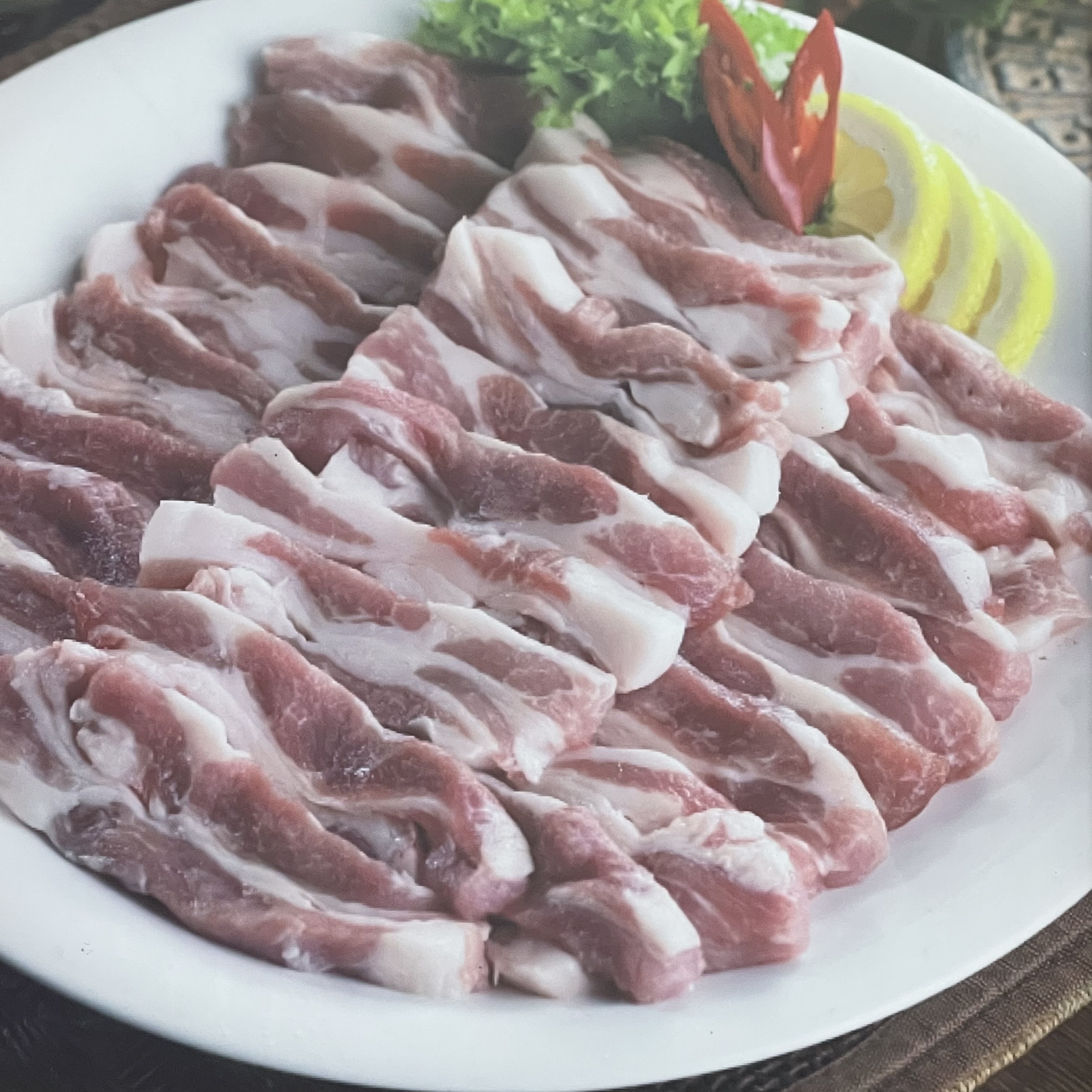 꽃돼지생삼겹살