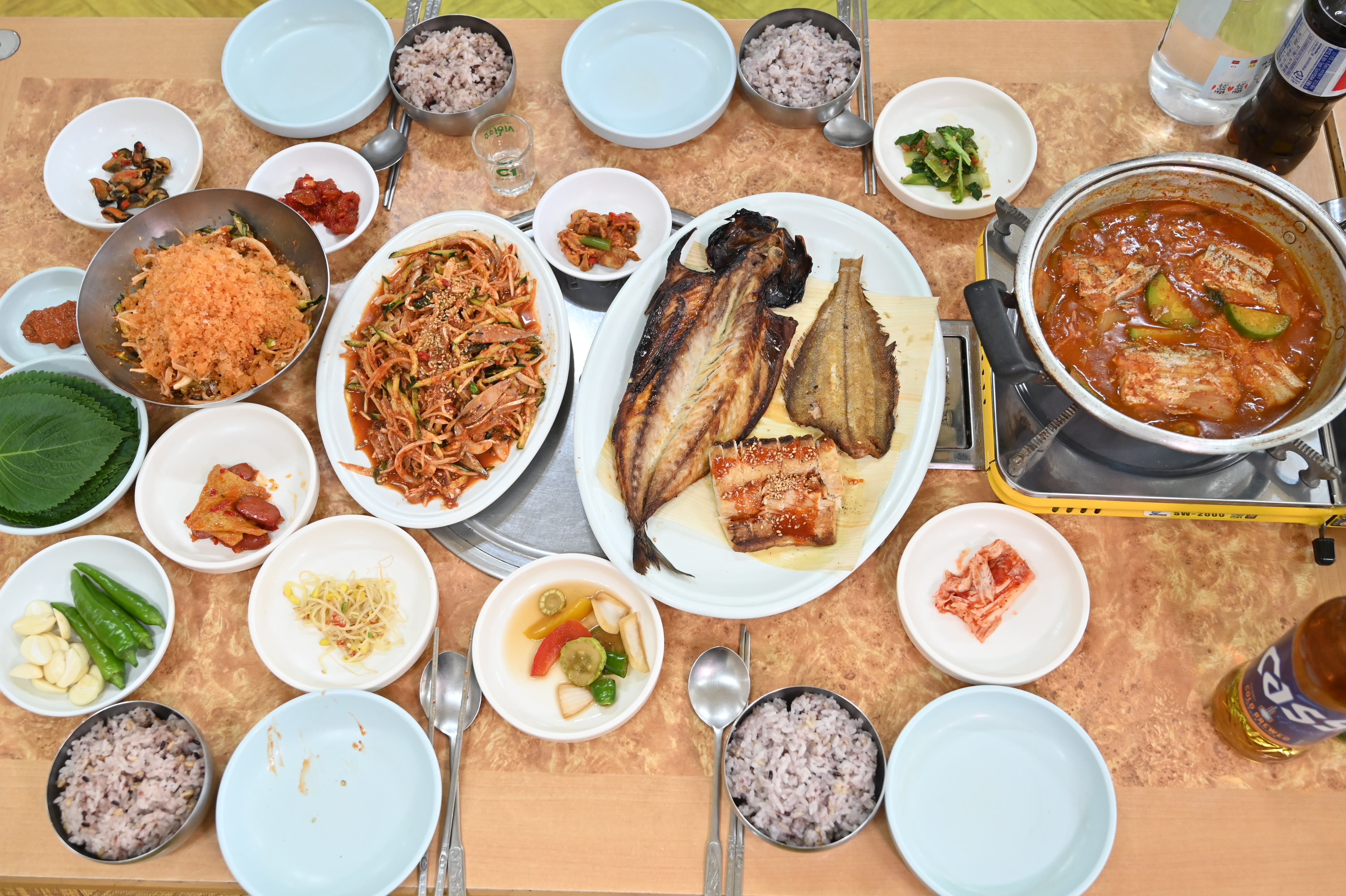 우도자리돔물회 태종대