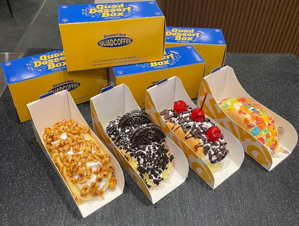 쿼드커피 아이엠도넛 광주첨단점
