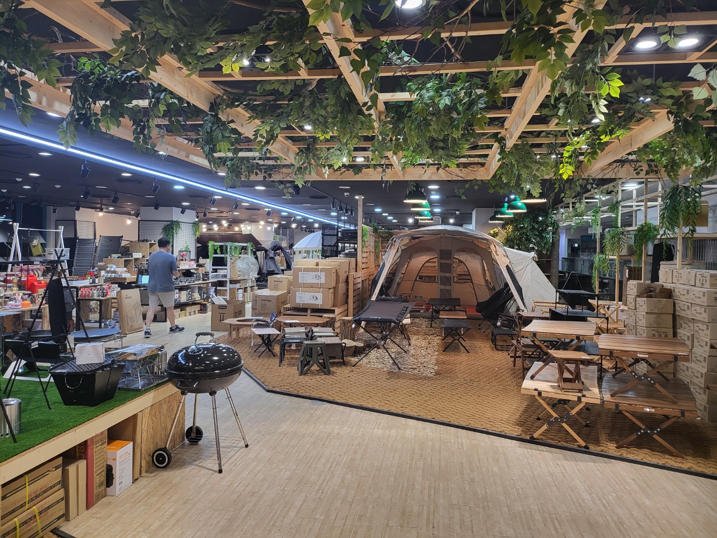 아토즈캠핑 마리오아울렛점