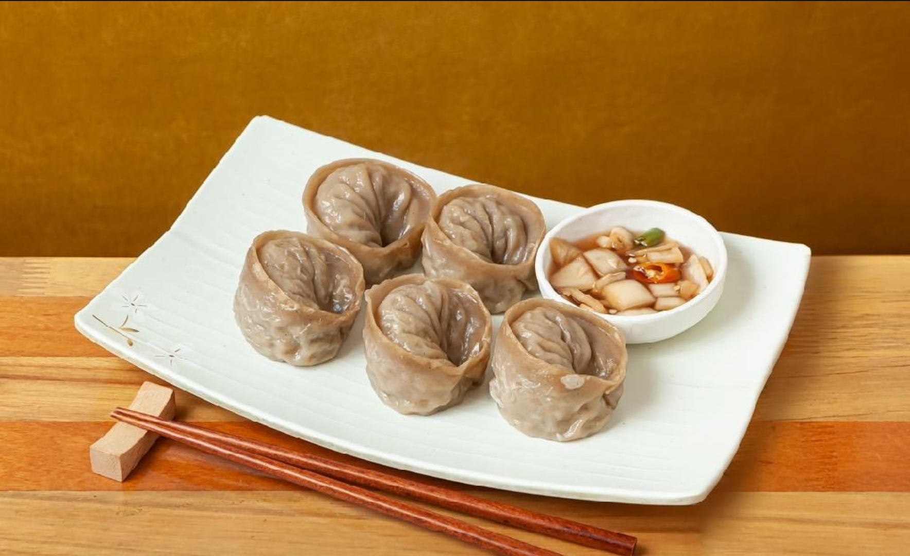 메밀고기만두