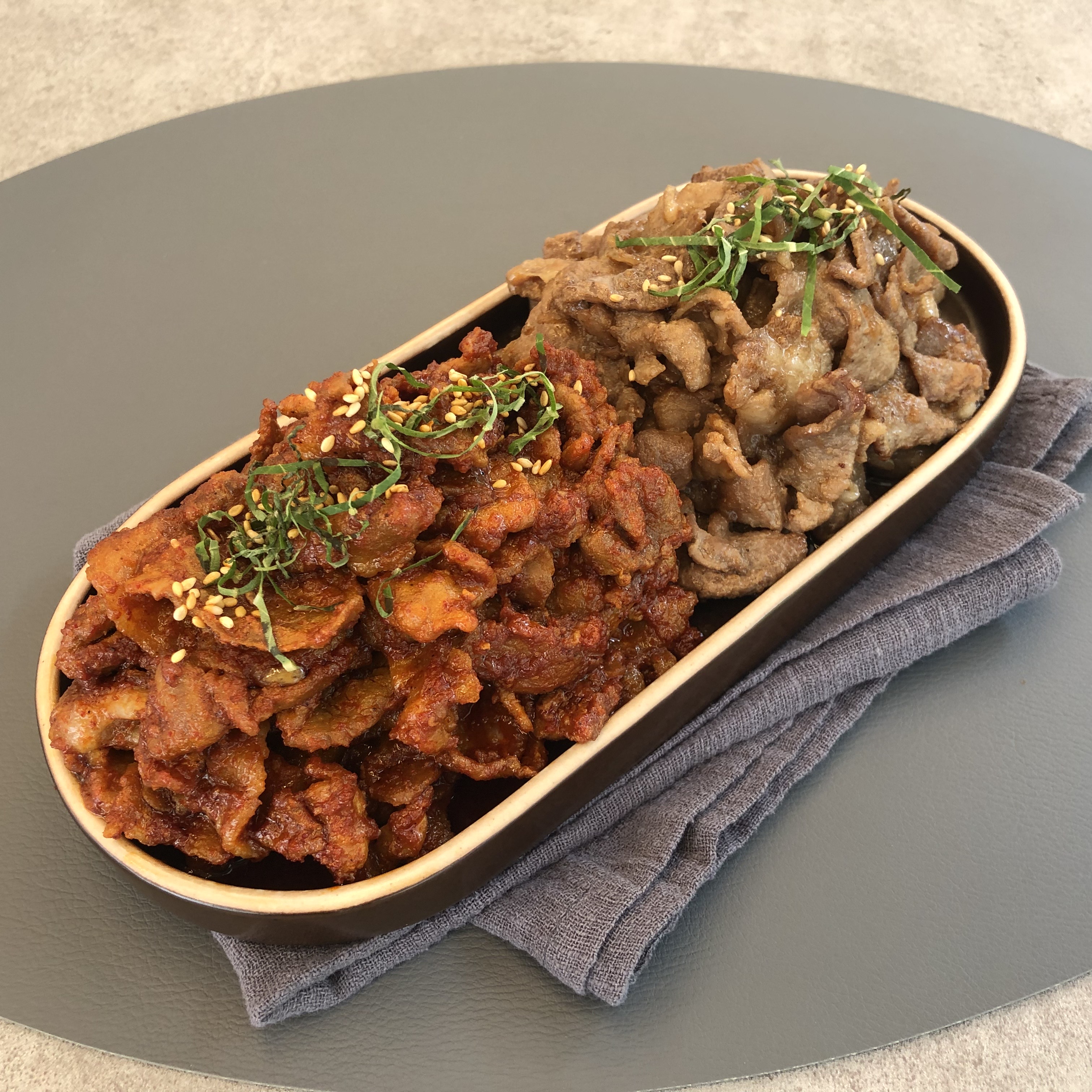 유리부엌 숯불구이반상