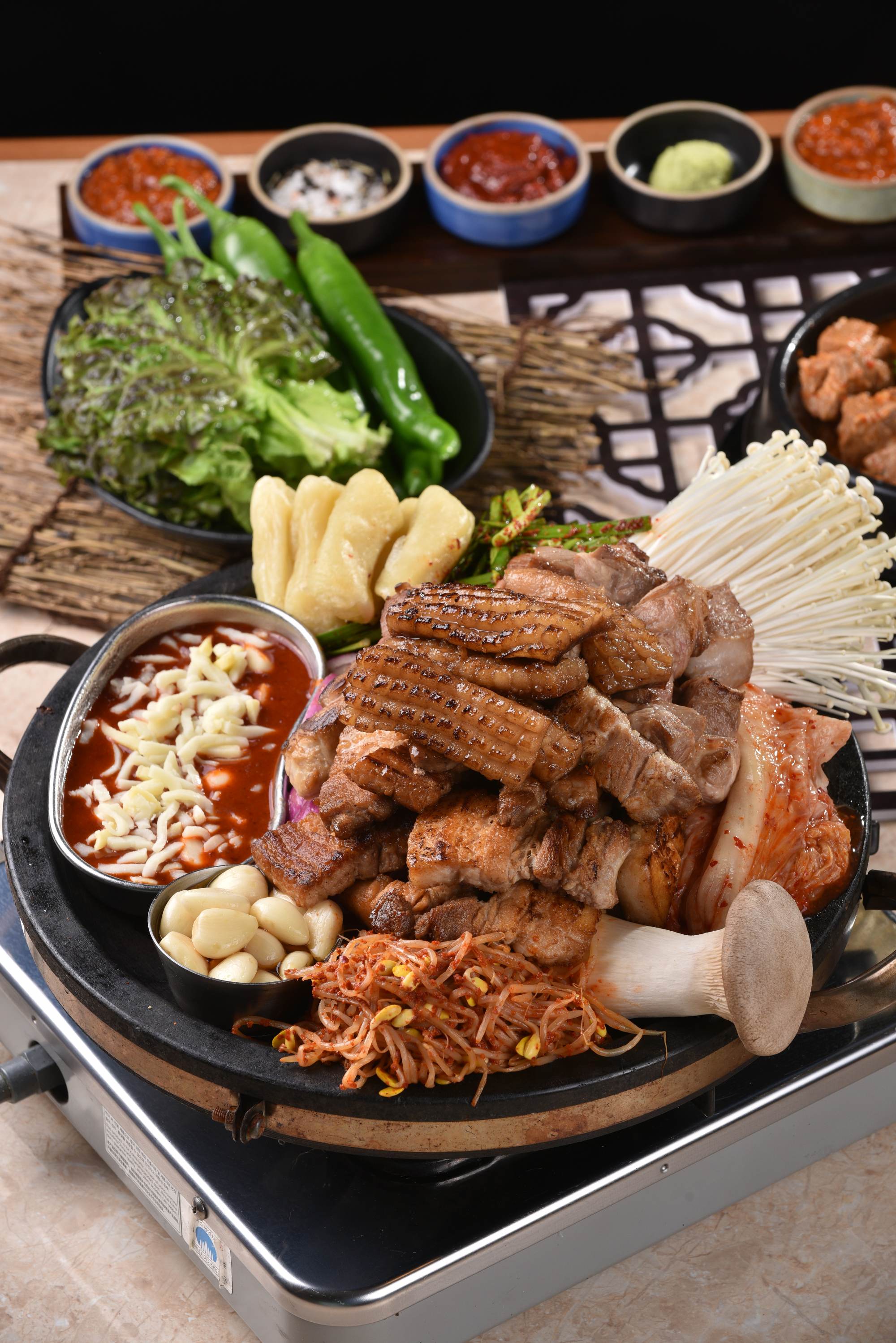 모돌 모듬 큰 판 (3~4인)