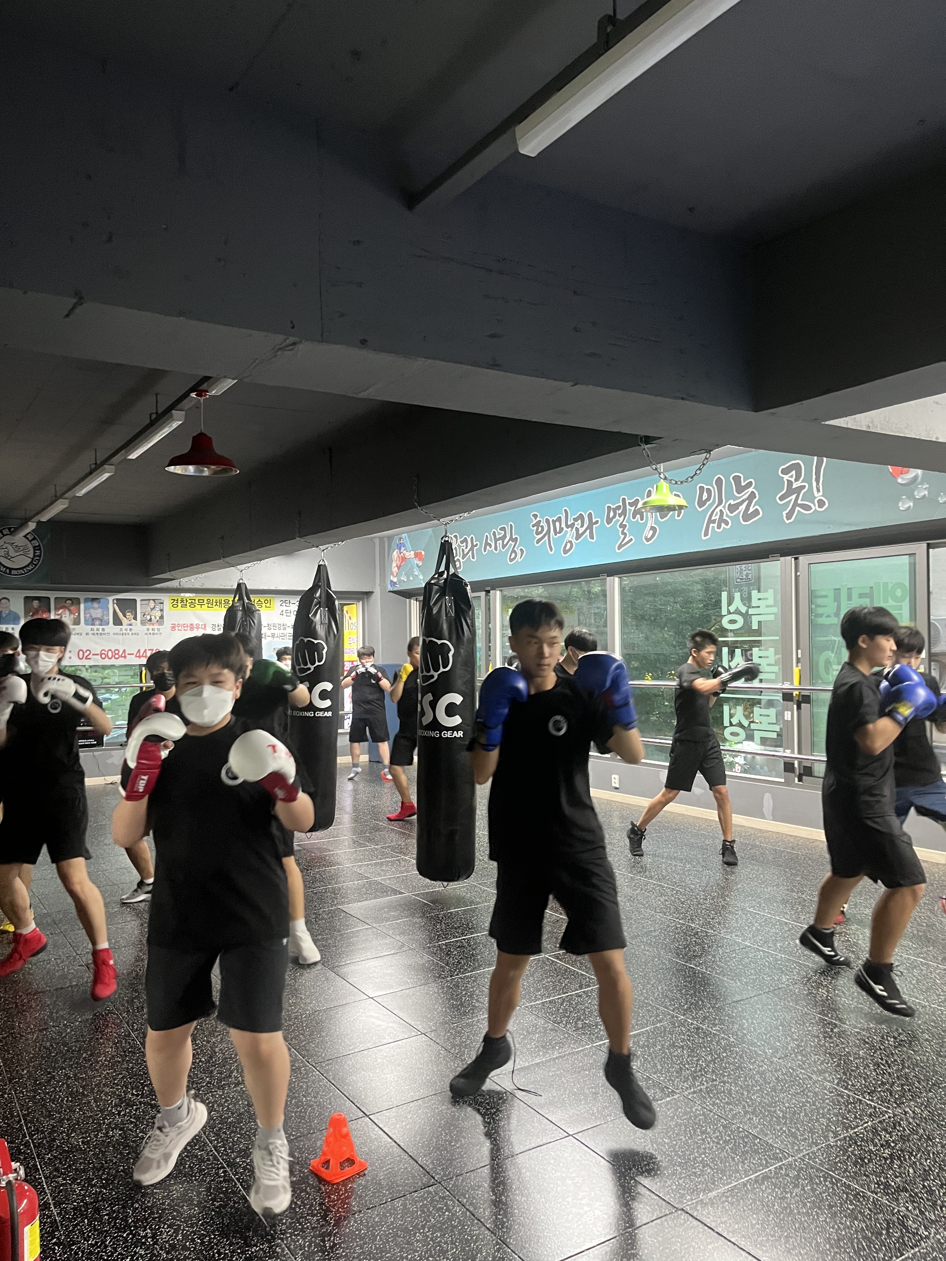 울산 북구 아진로 복싱체육관 천마복싱체육관 내부 모습 4