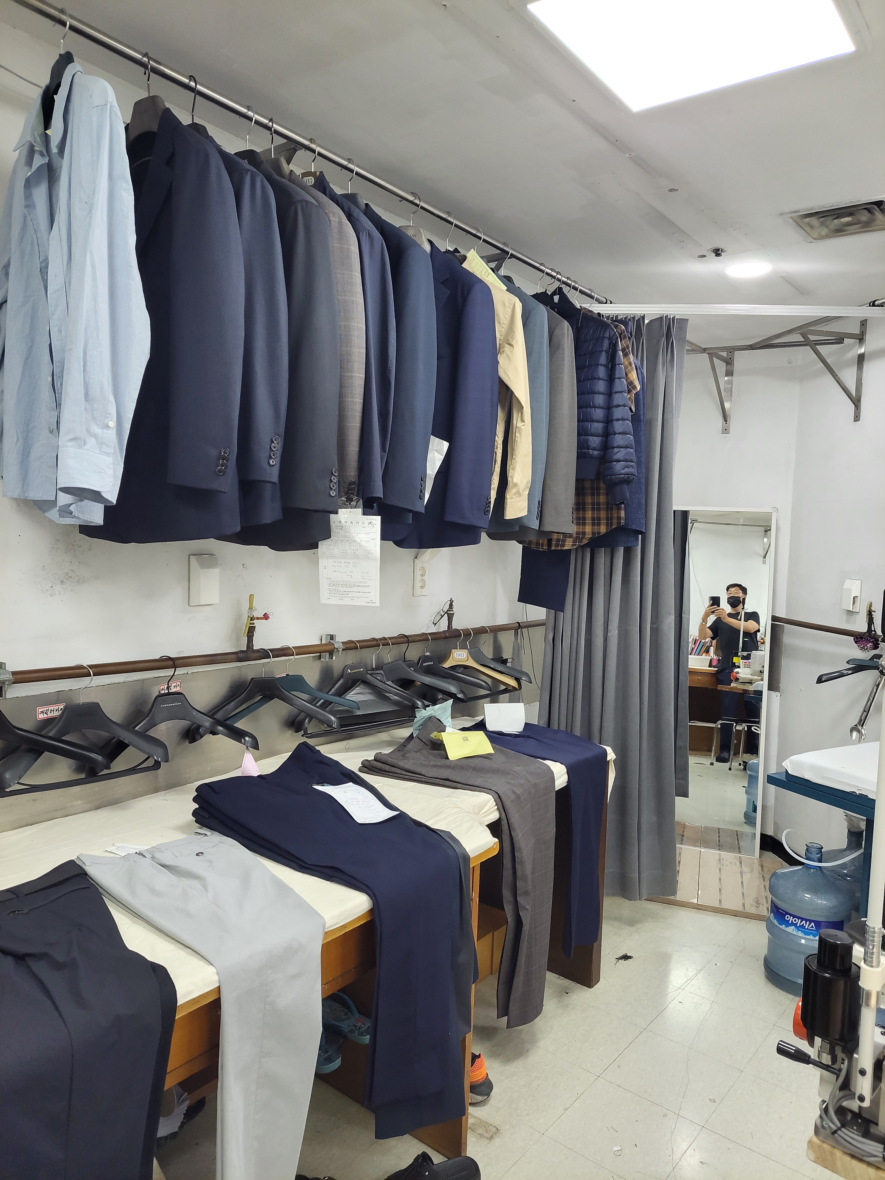 롯데명품 수선실