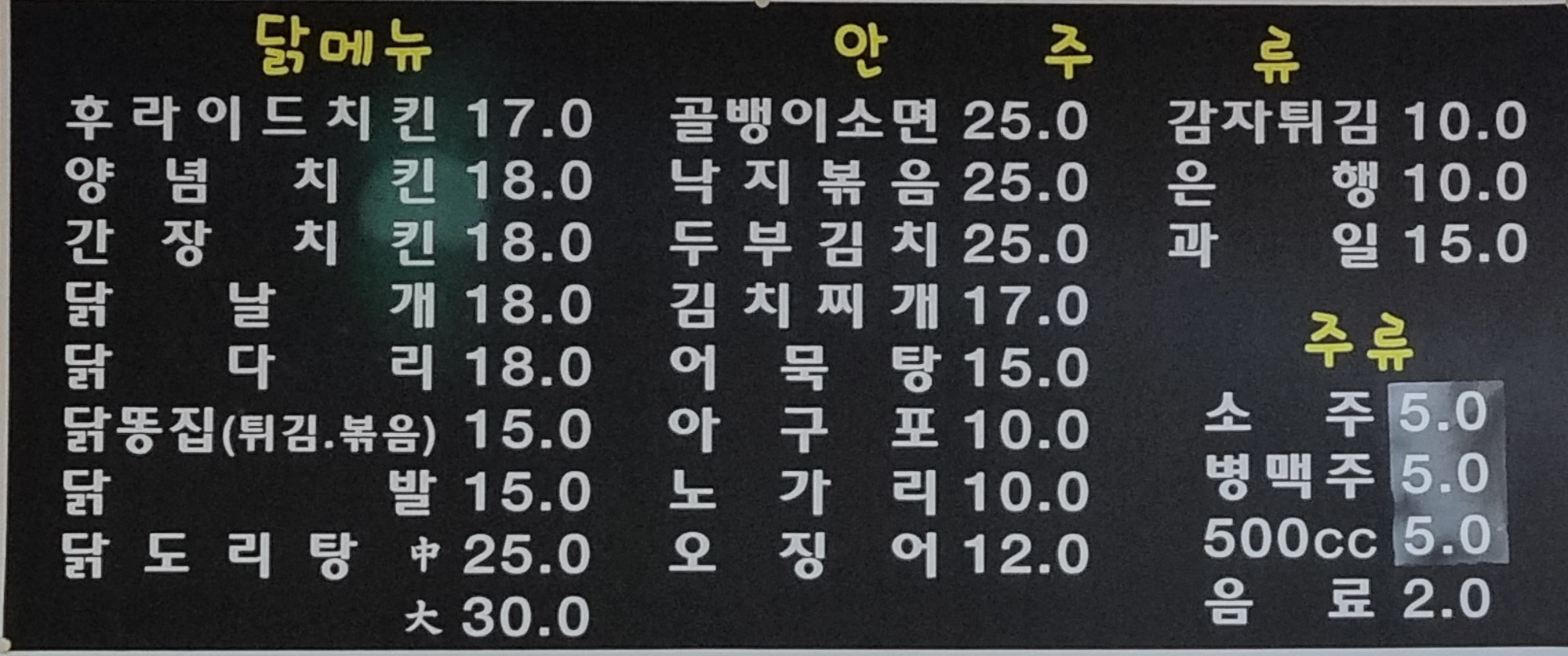 스모프치킨 고산점