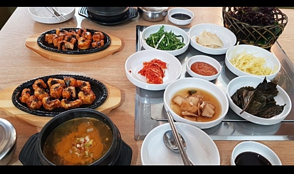 마당숯불구이 민물장어&오리
