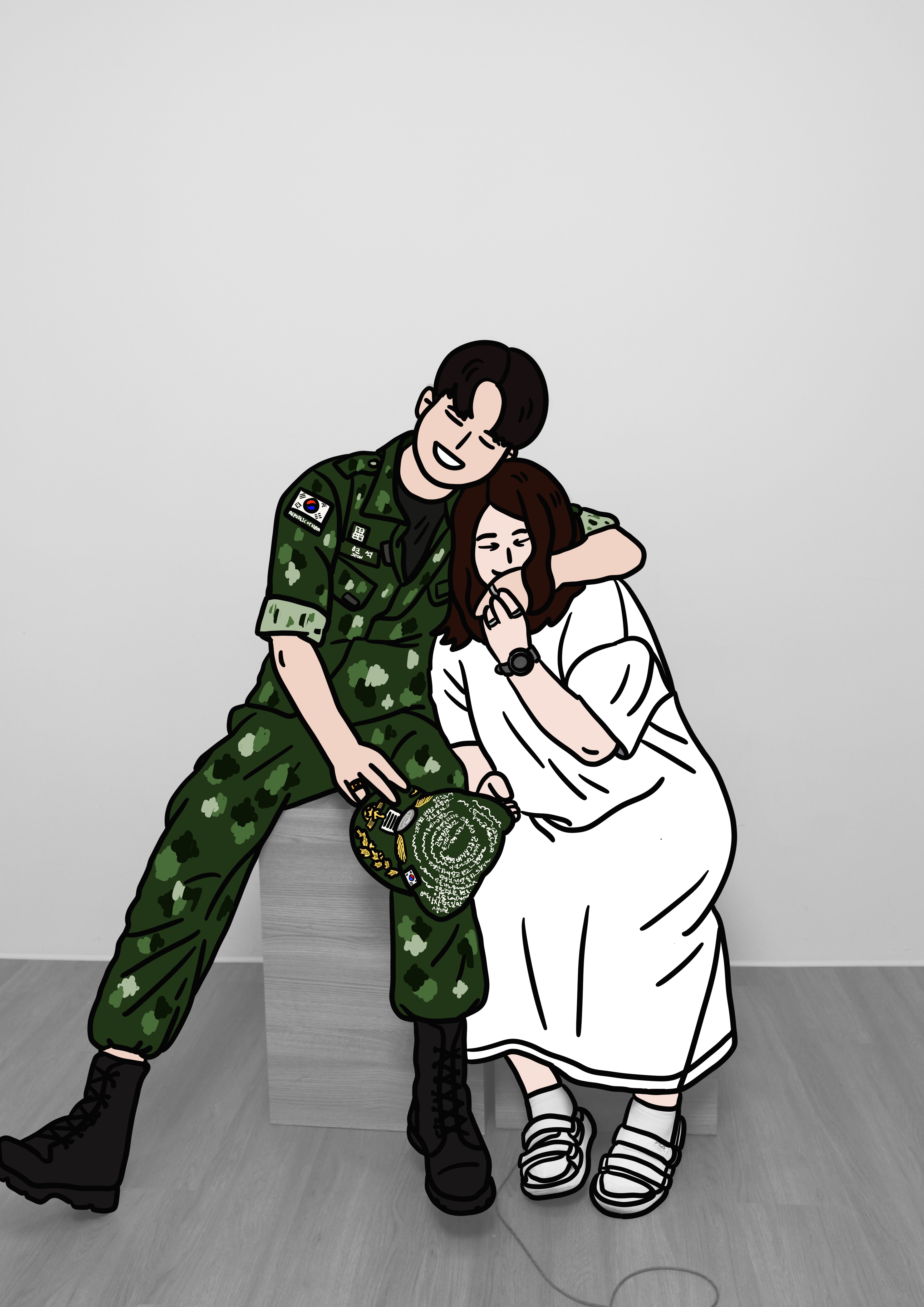 천안셀프사진관 흑백기록