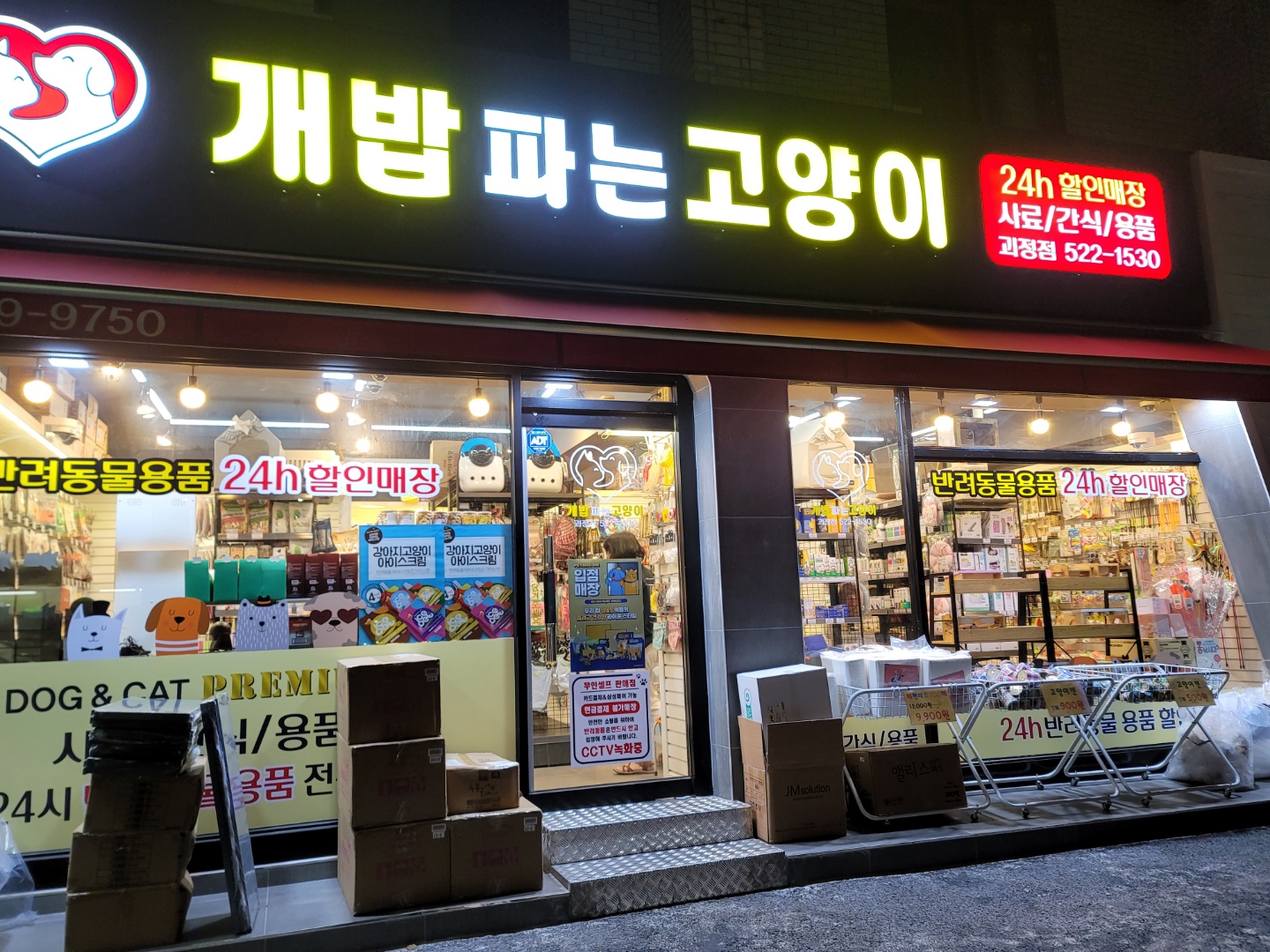 개밥파는고양이 괴정점