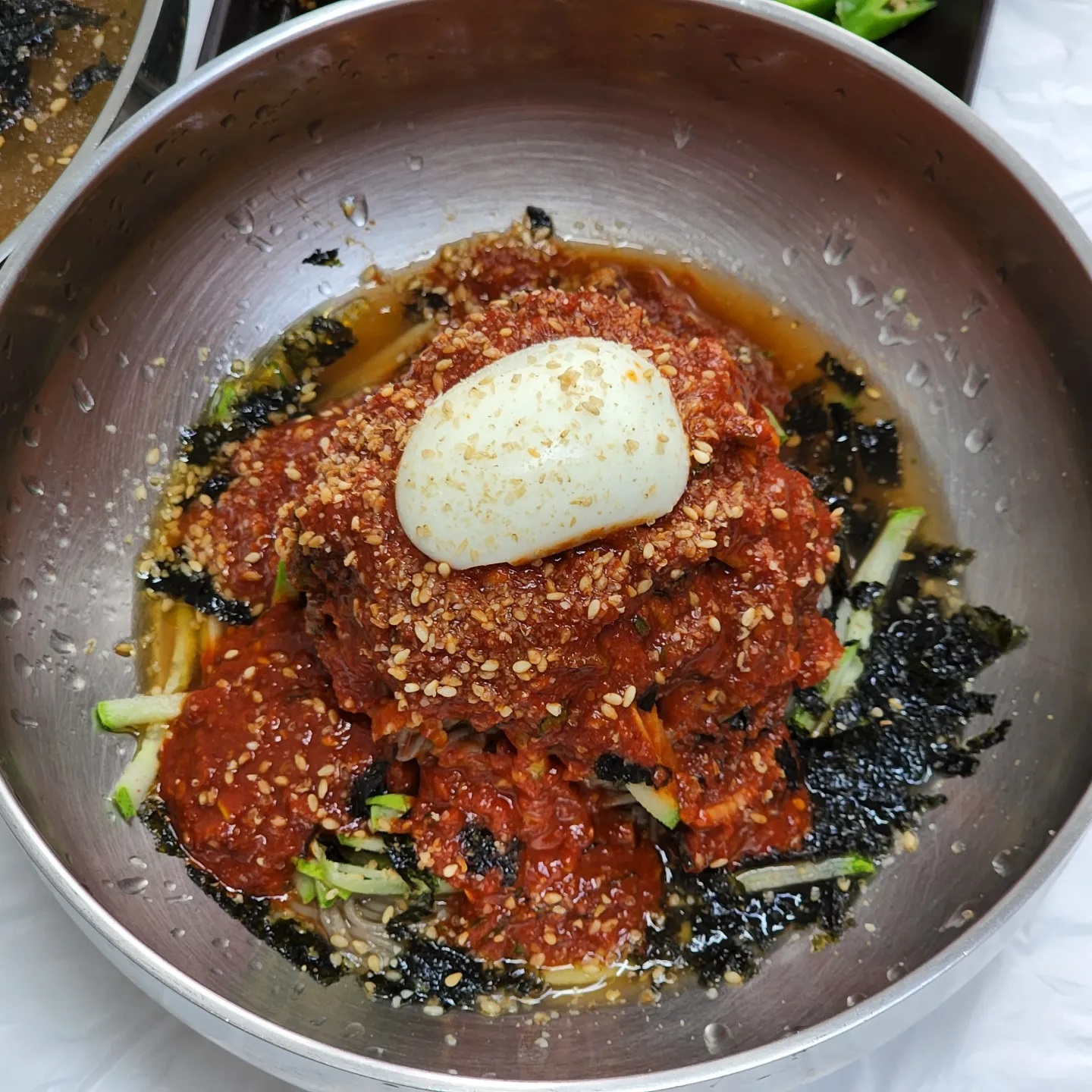 비빔막국수