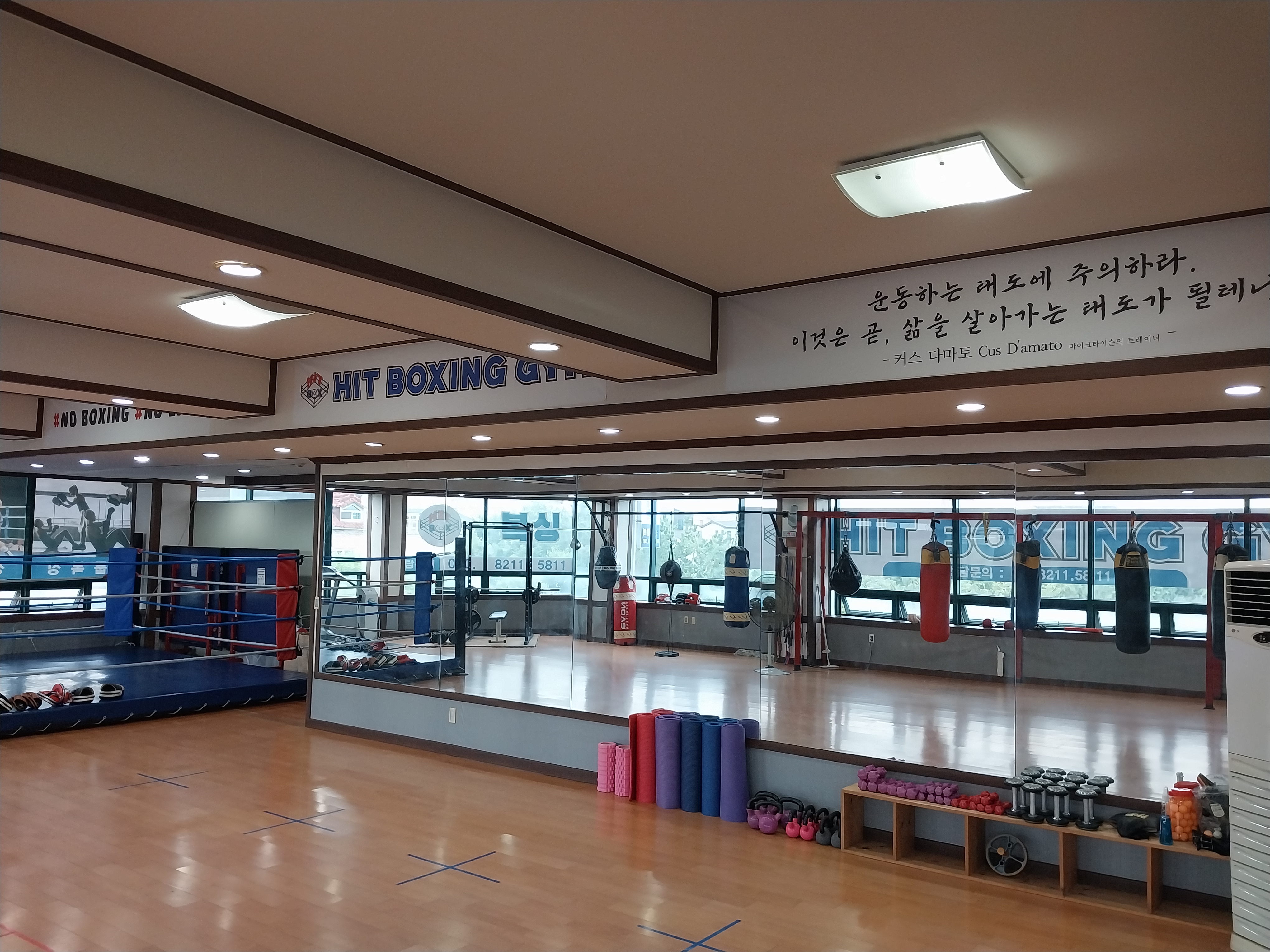 부산 강서구 신호산단4로64번길 복싱체육관 히트복싱 내부 모습 5