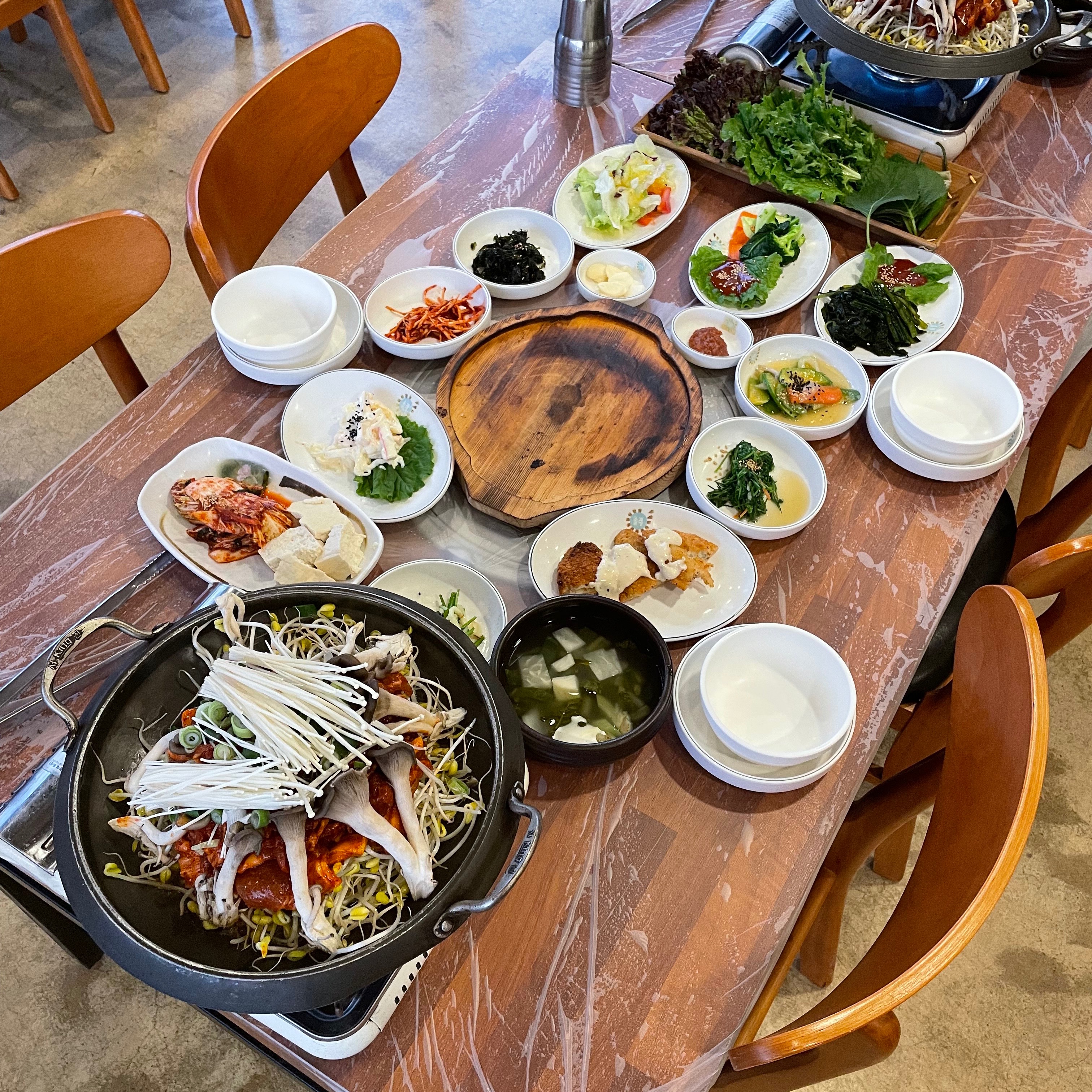 Black pork bulgogi set A