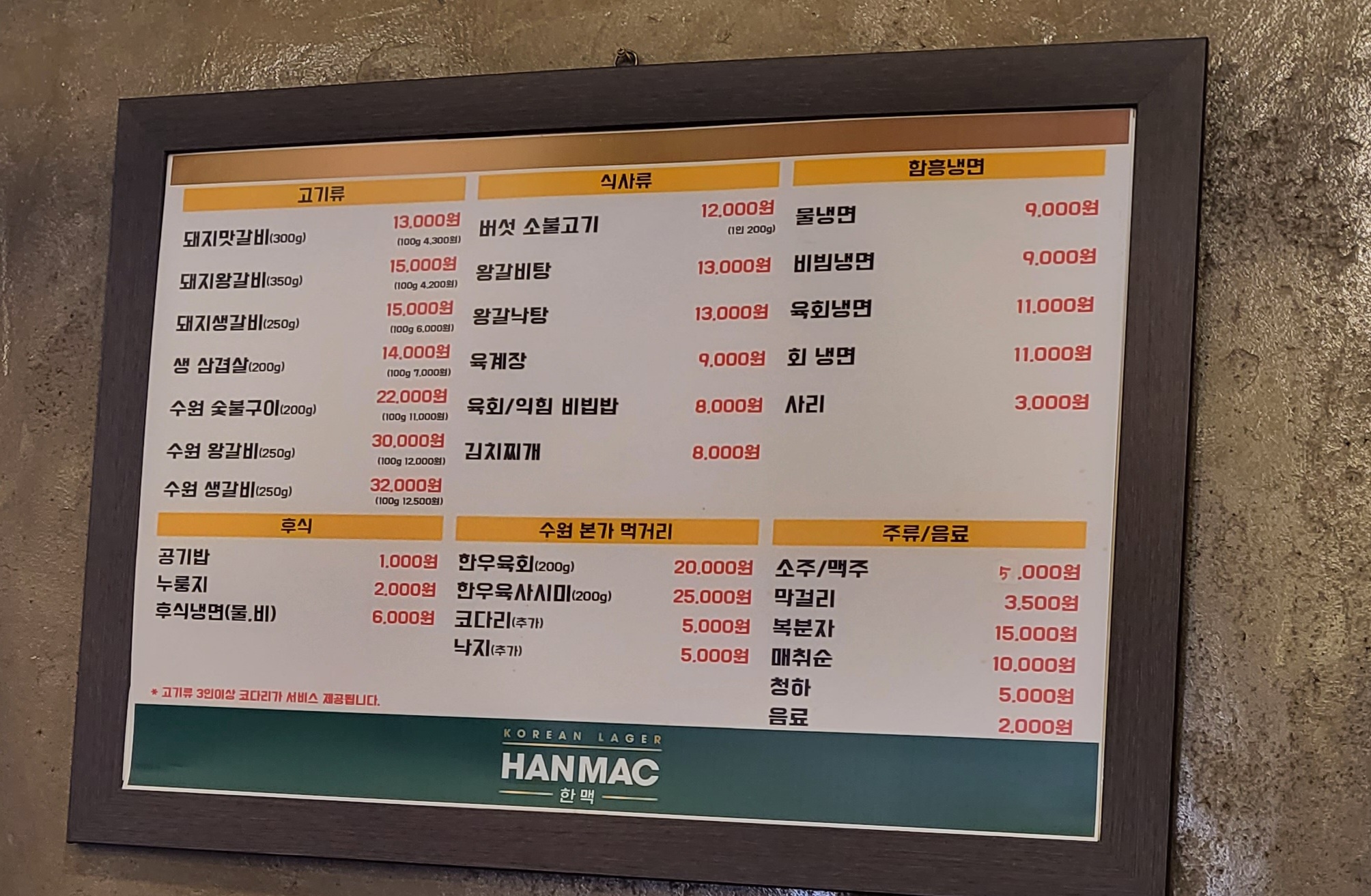 함흥냉면