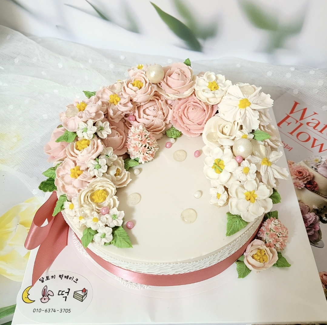 달토끼떡케이크