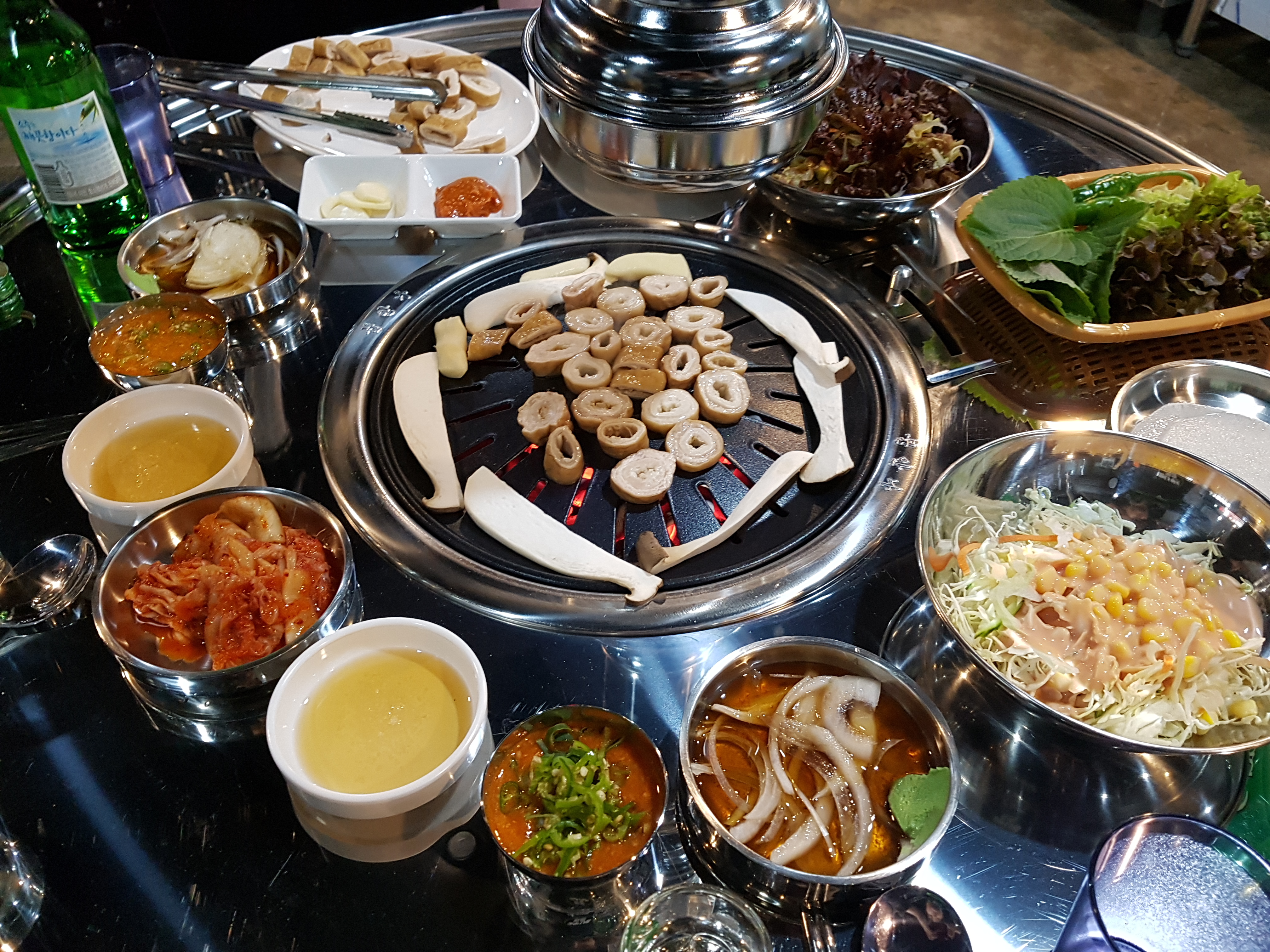옥돌막창