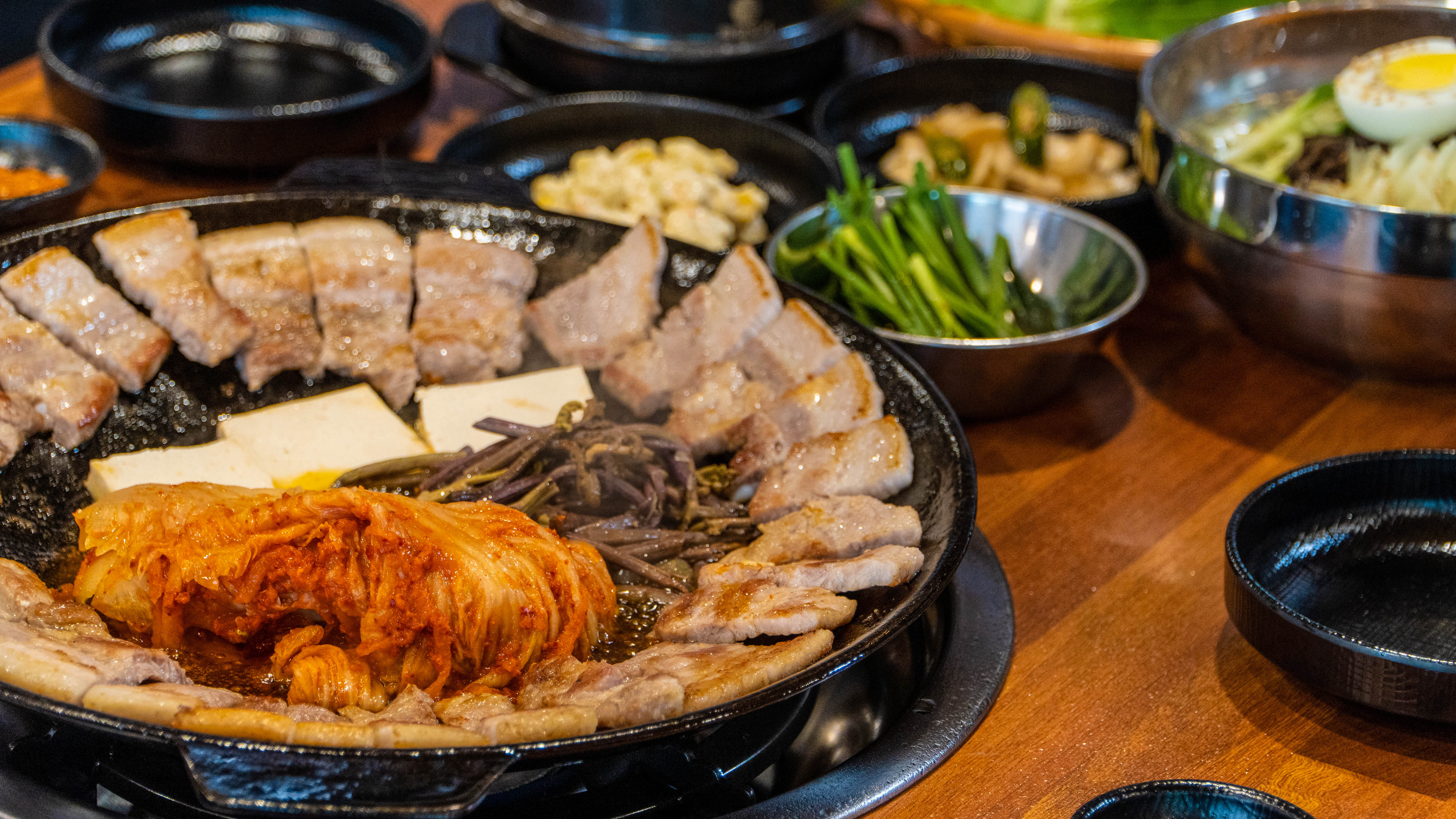 연탄초벌솥뚜삼