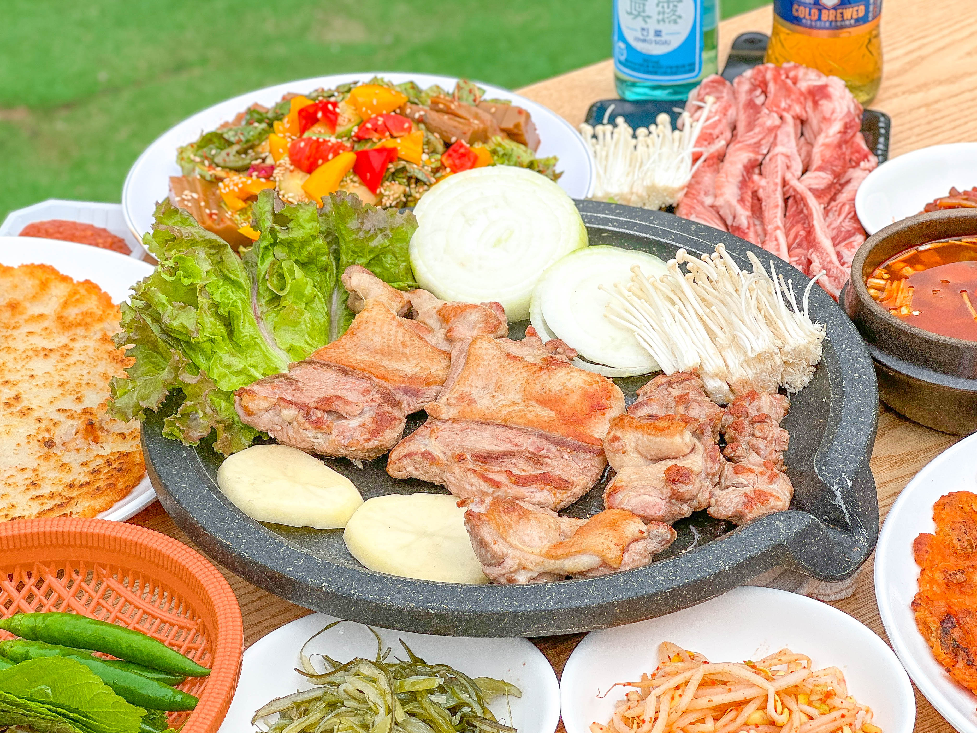 마당바위 장흥본점 경기 애견맛집
