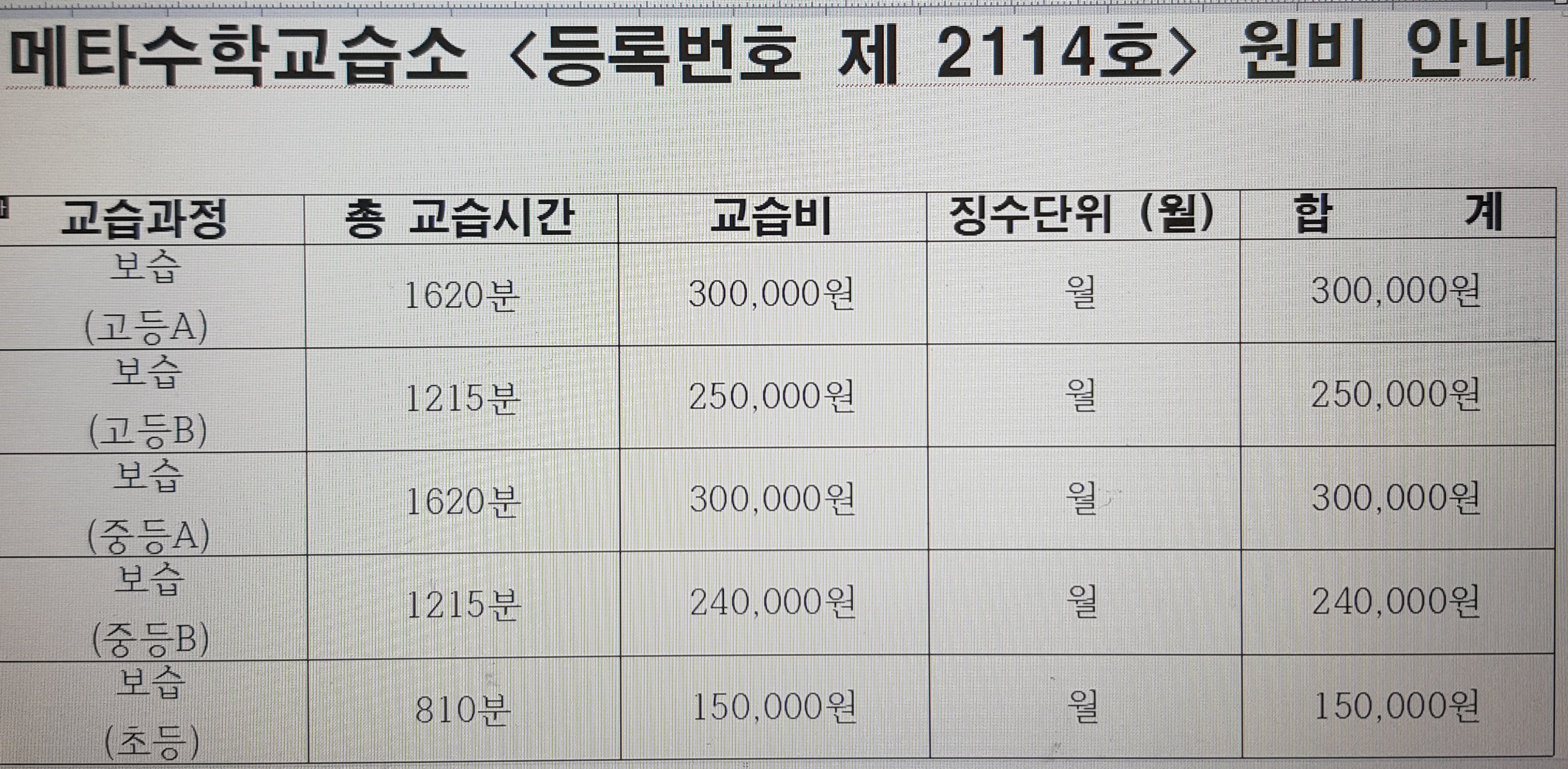 메타수학교습소