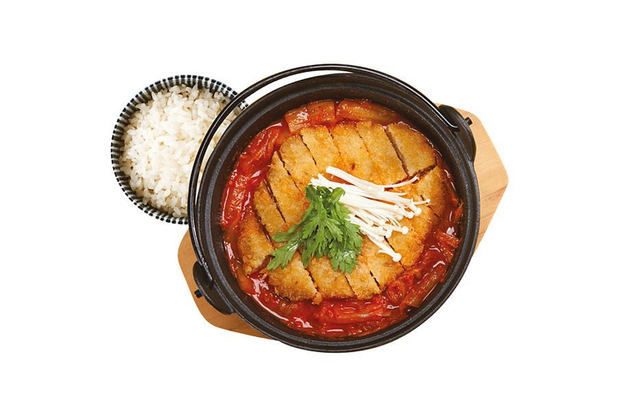 김치찌개돈까스