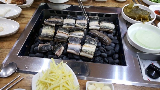 부천몽돌숯불장어