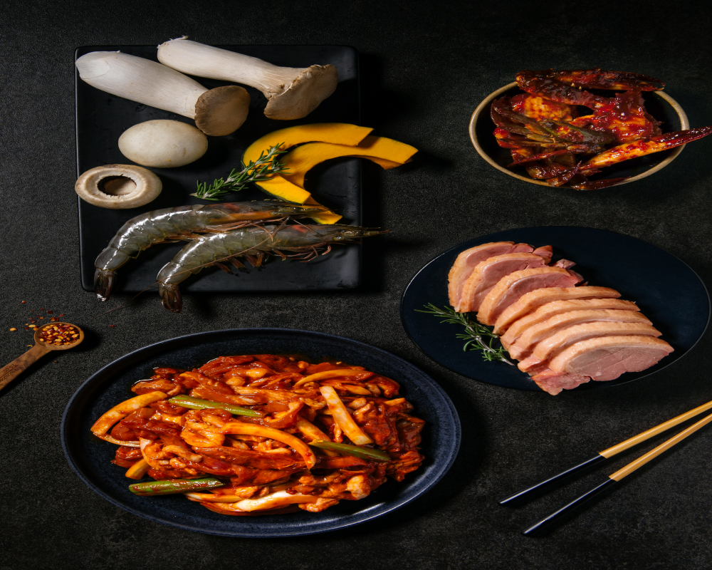 허니 오리주물럭 한마리 세트