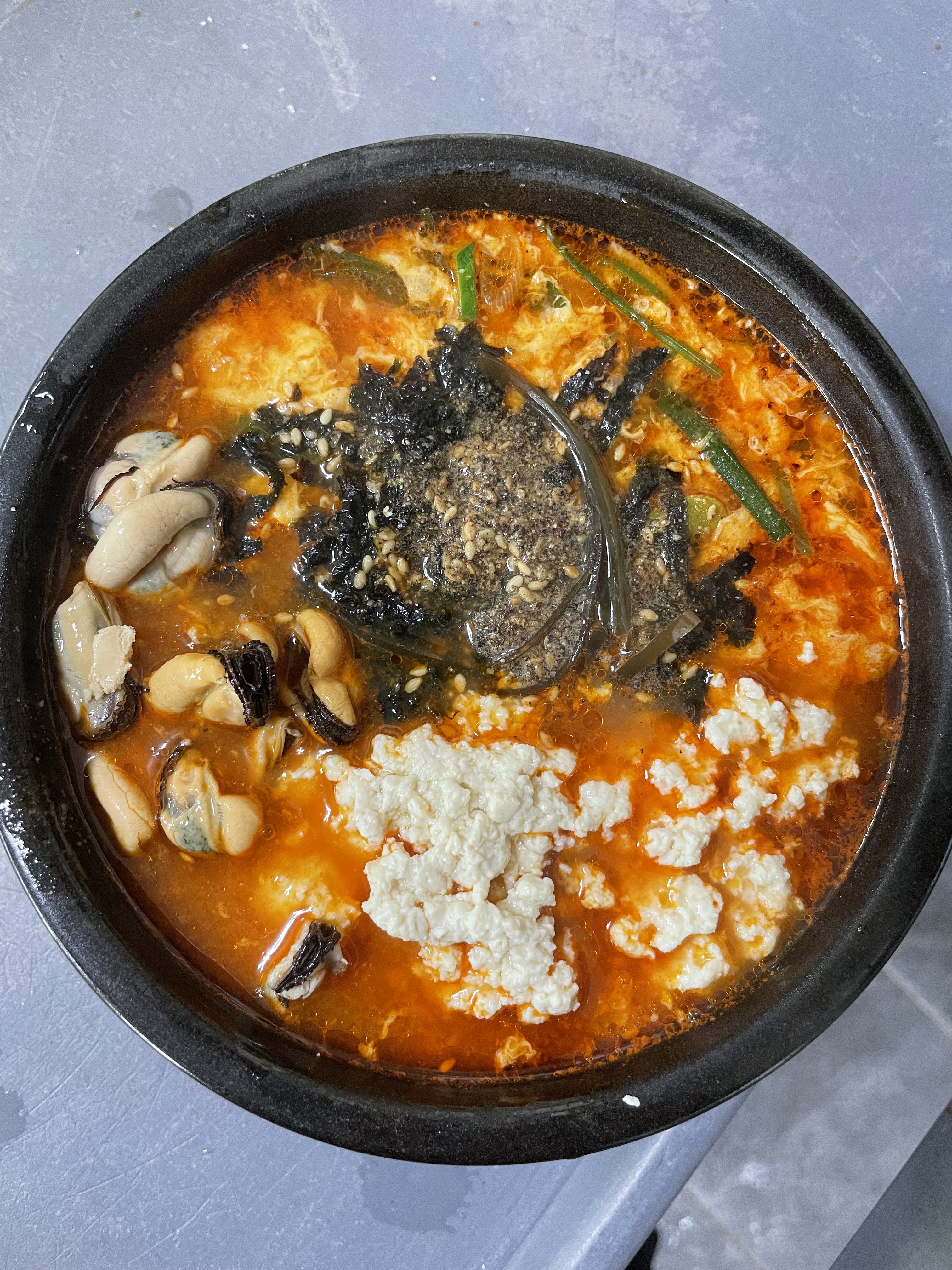 강릉순두부장칼국수