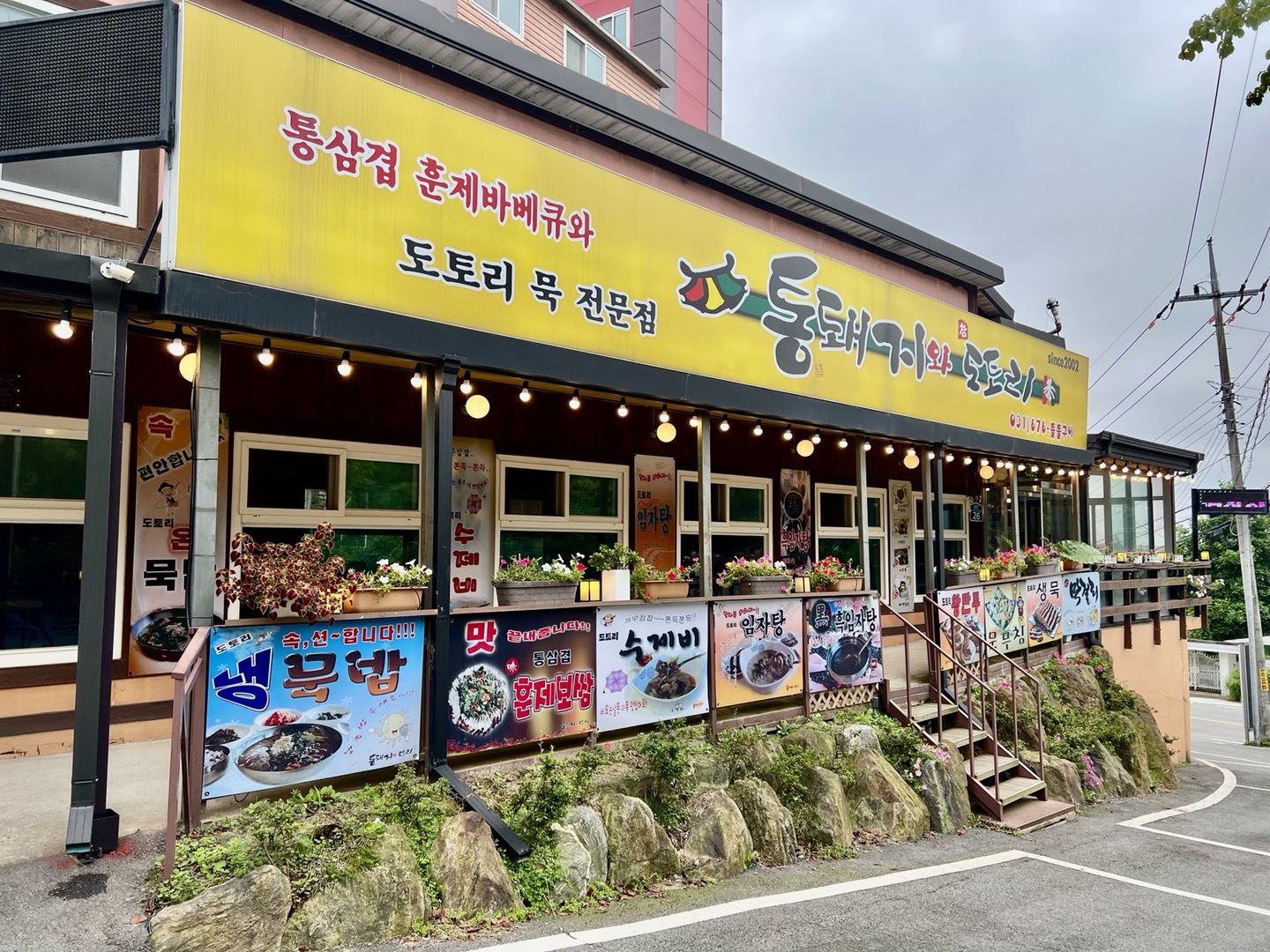 통돼지와도토리 이미지