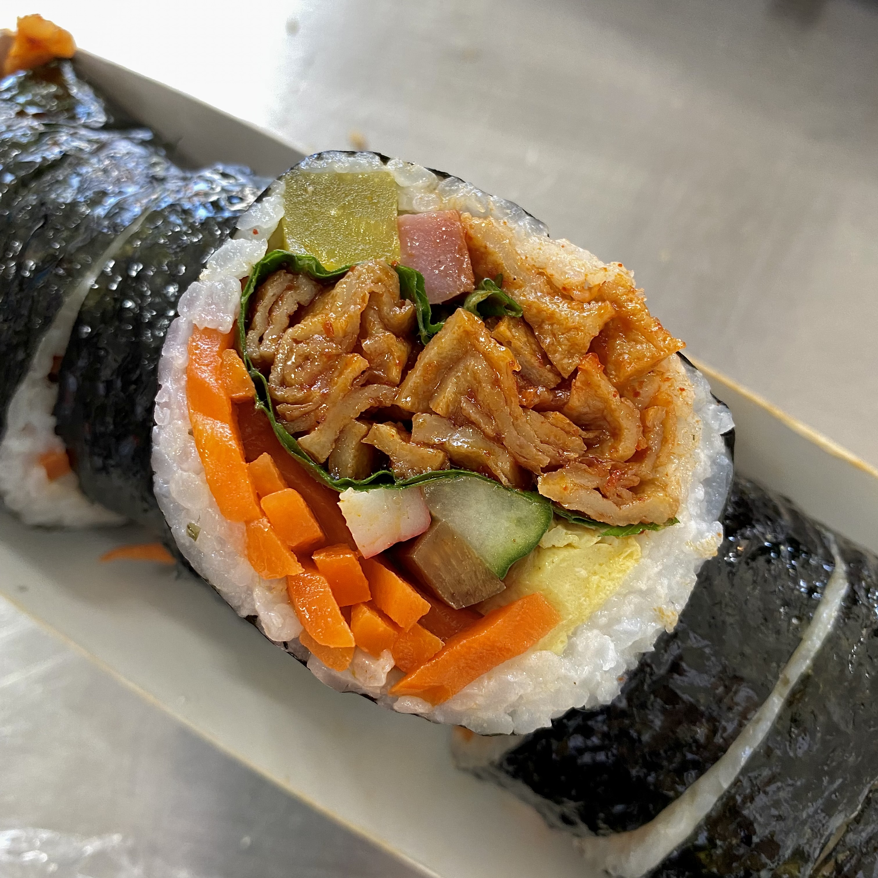 정성을 담은 김밥