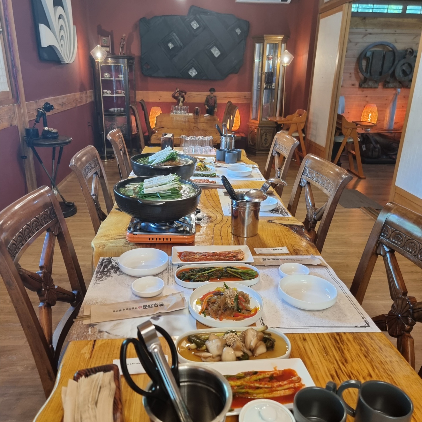 가평닭백숙 한우재골